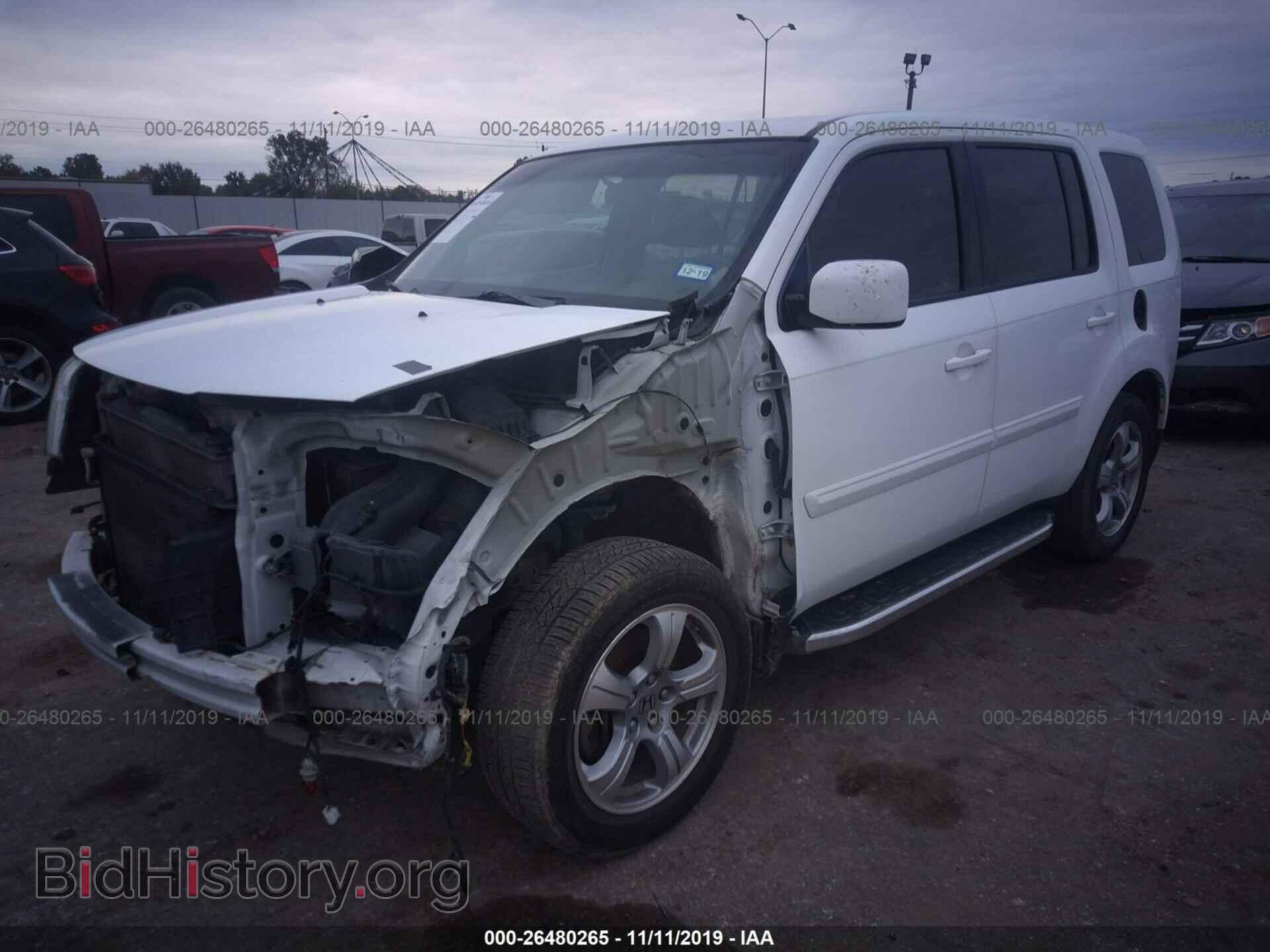 2012 Honda Pilot - VIN: 5FNYF3H41CB012996 - Photo 2