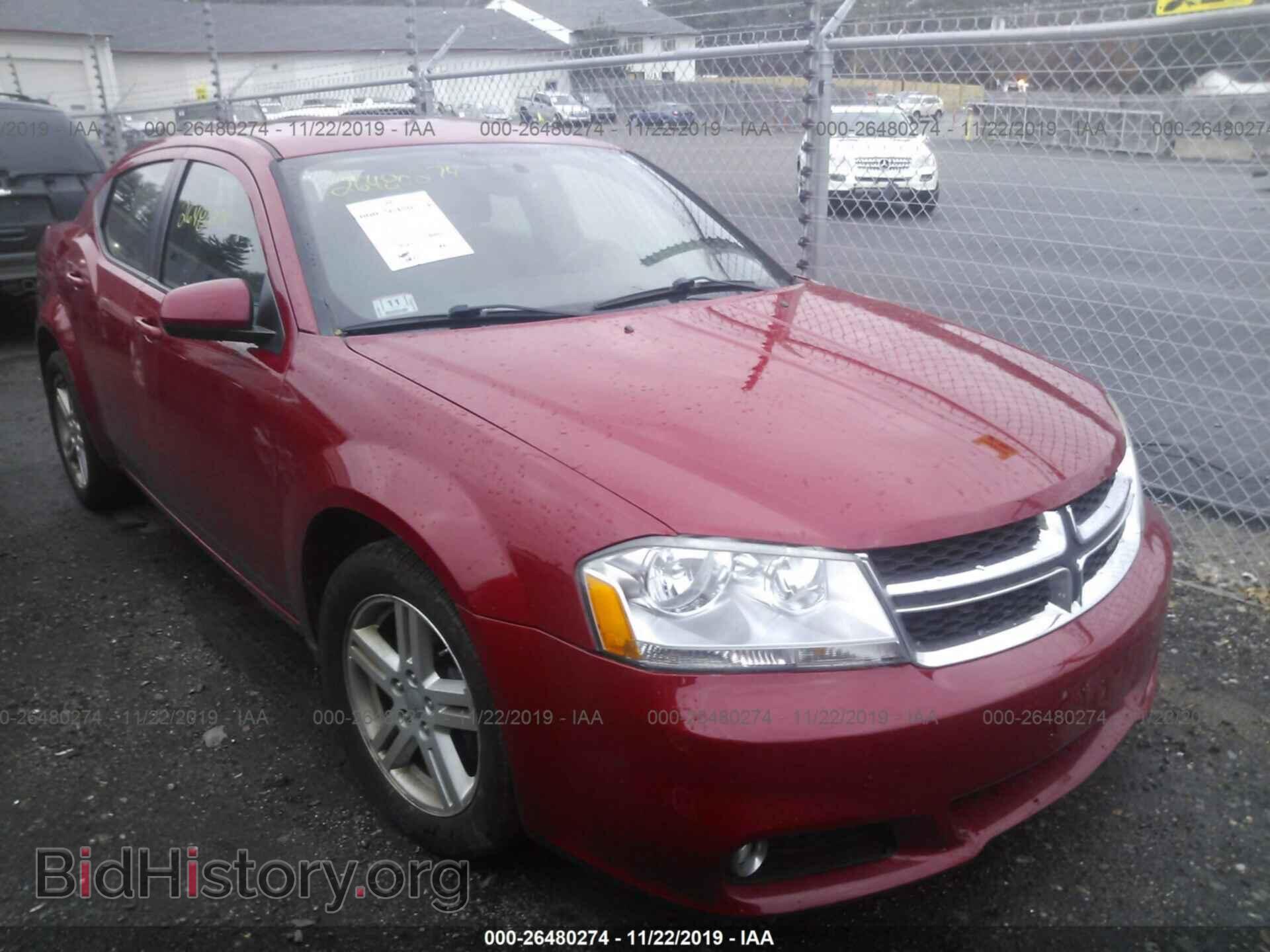 Фотография 1C3CDZCB7DN677742 - DODGE AVENGER 2013
