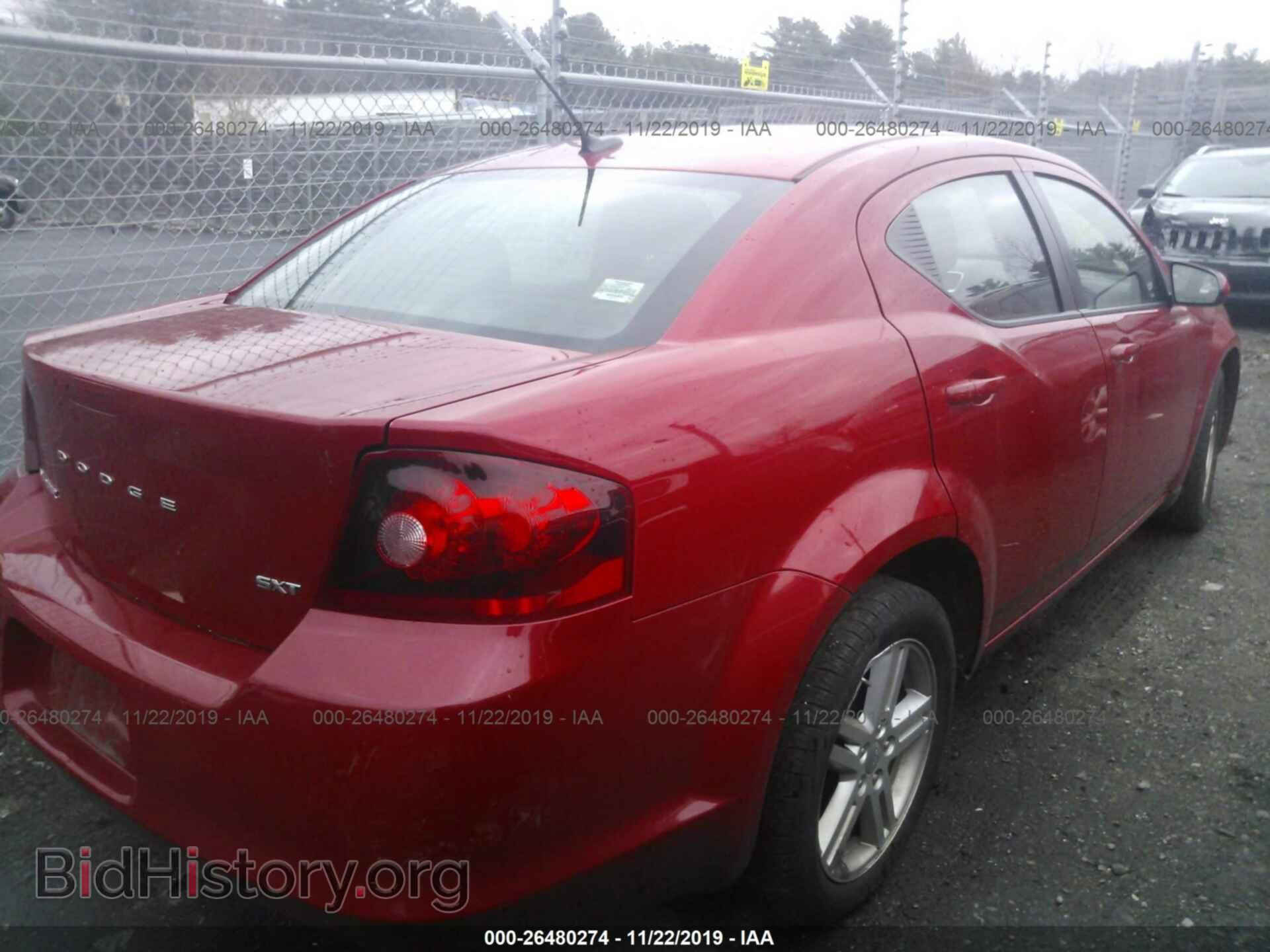 2013 DODGE AVENGER - VIN: 1C3CDZCB7DN677742 - Фото 4