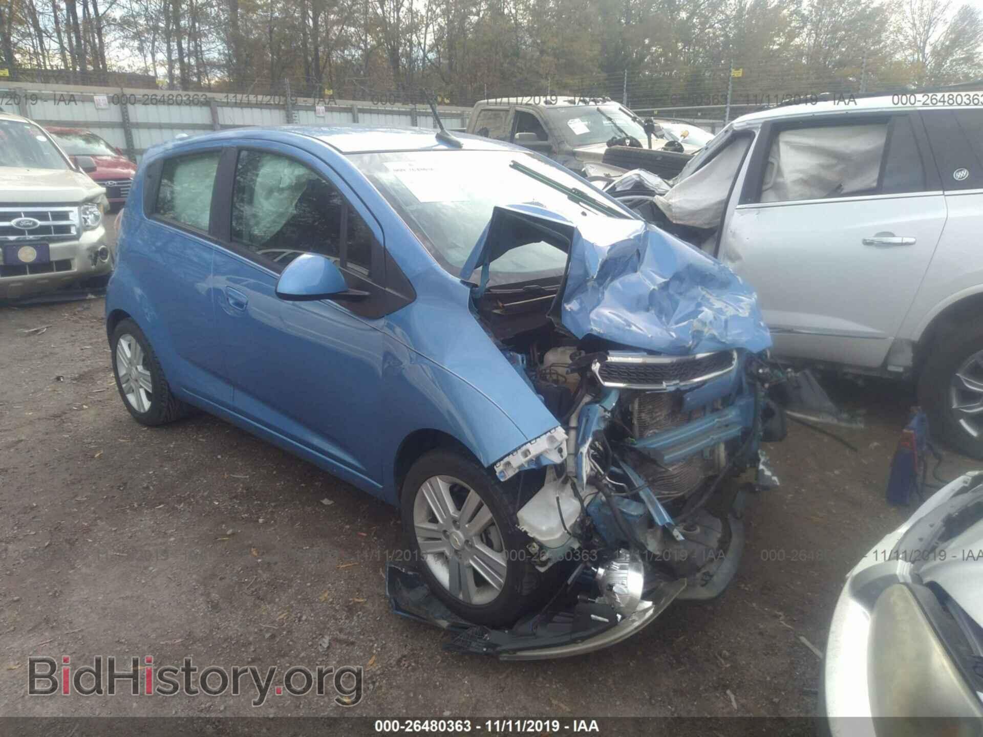 Фотография KL8CD6S94EC519521 - CHEVROLET SPARK 2014