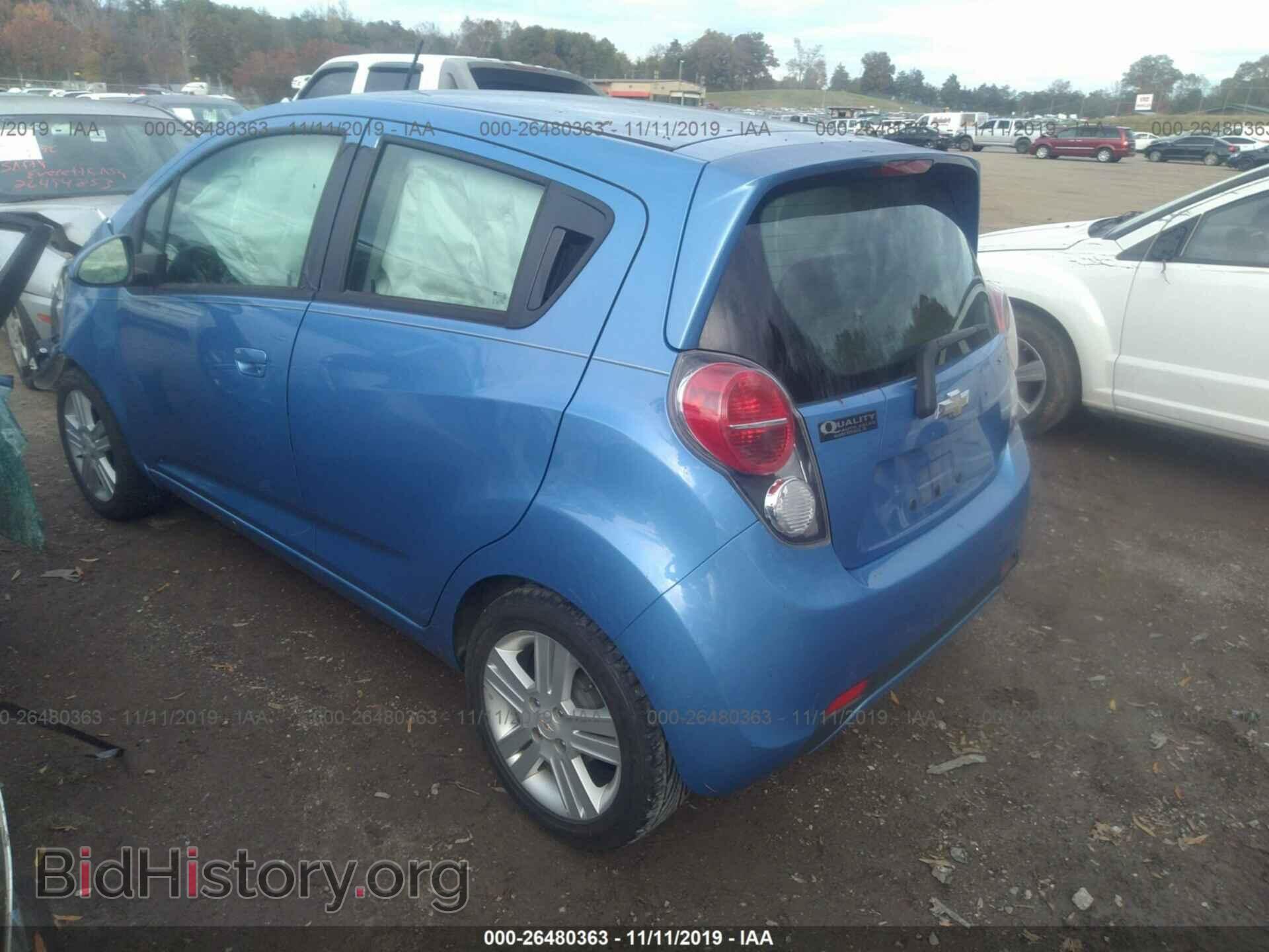 2014 CHEVROLET SPARK - VIN: KL8CD6S94EC519521 - Фото 3