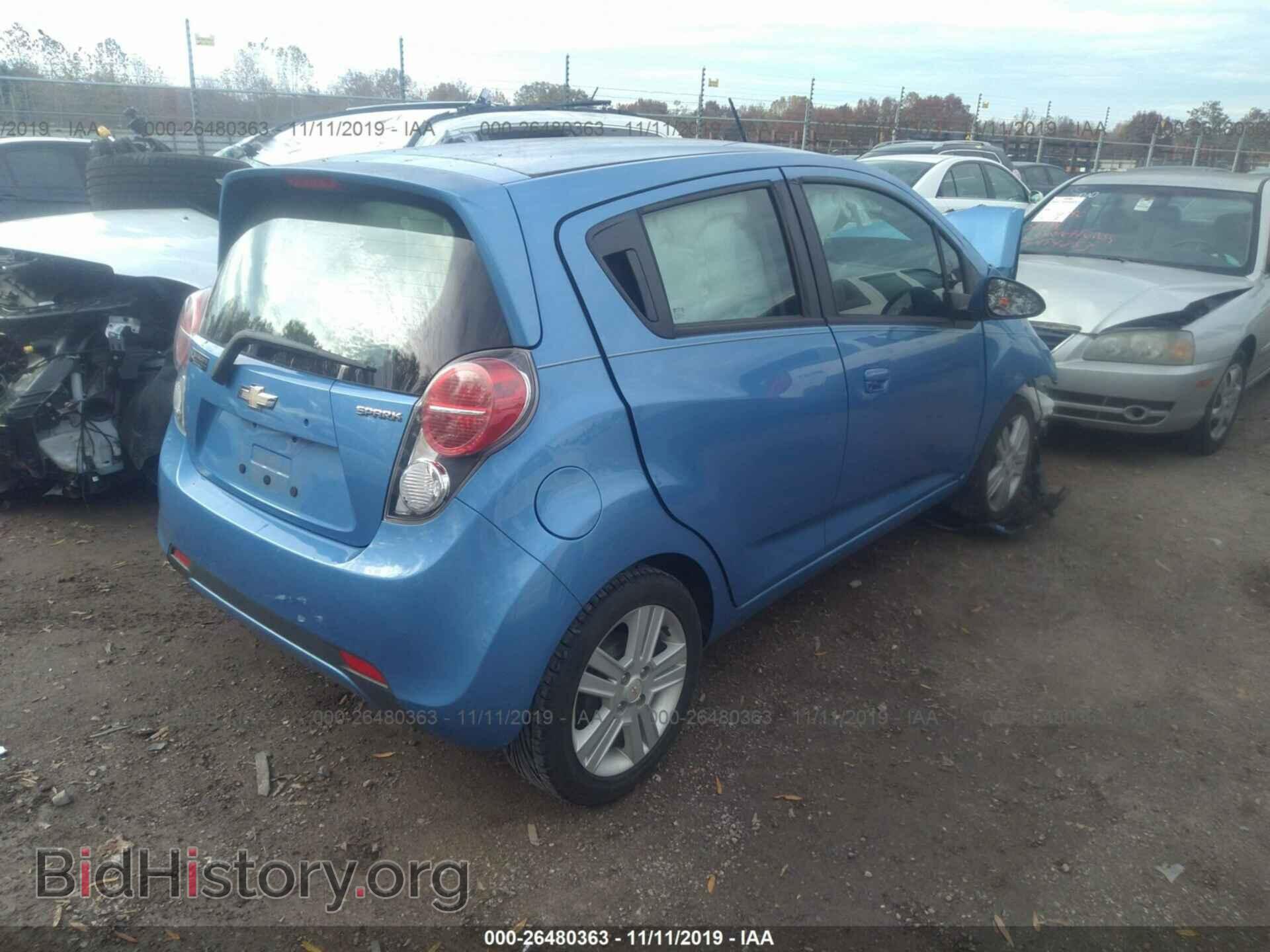 2014 CHEVROLET SPARK - VIN: KL8CD6S94EC519521 - Фото 4