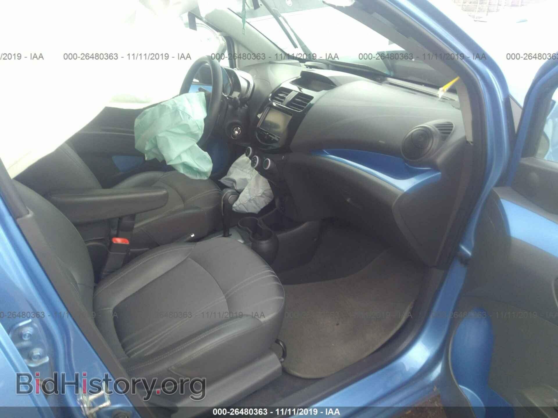 2014 CHEVROLET SPARK - VIN: KL8CD6S94EC519521 - Фото 5
