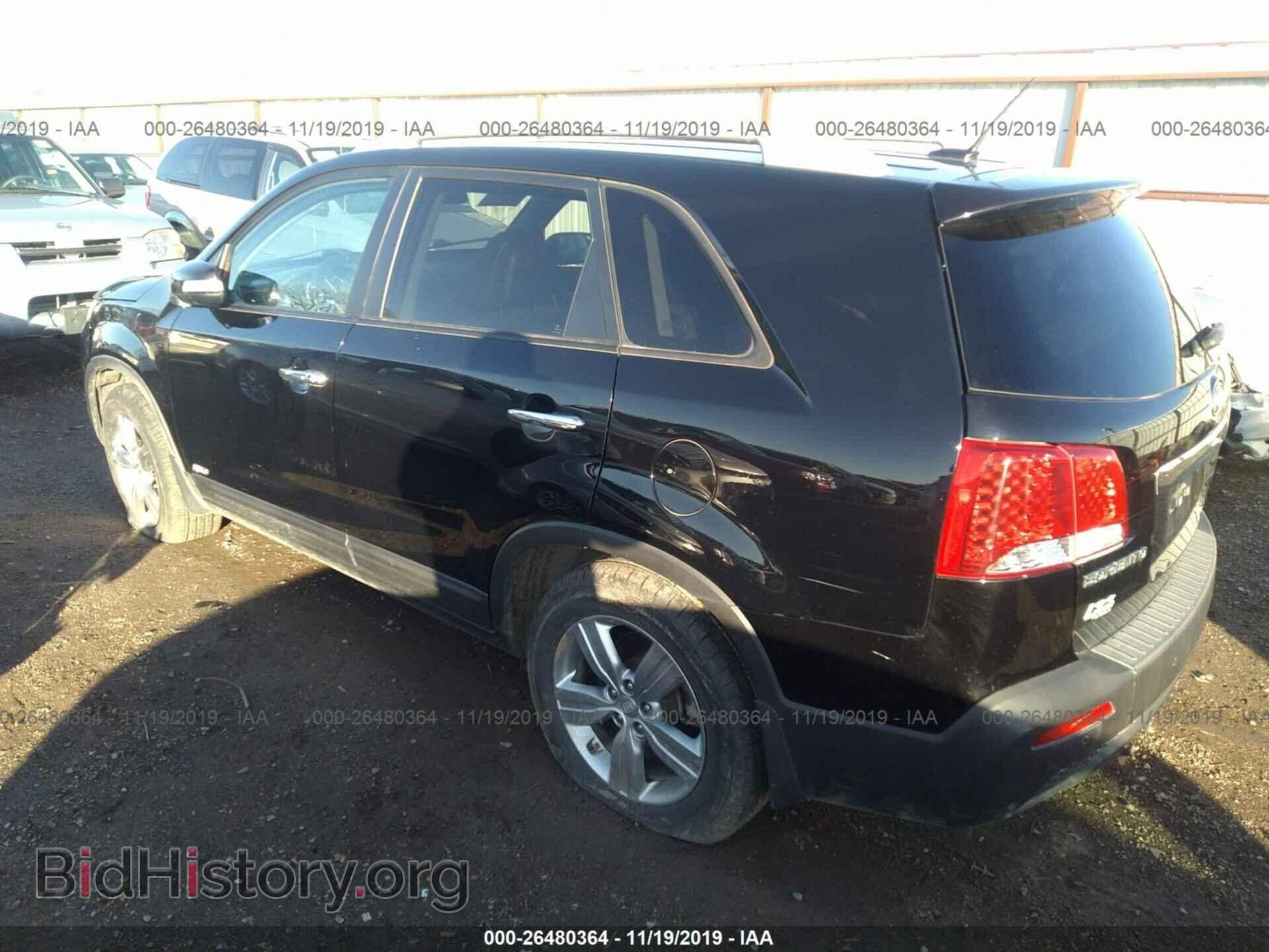 2012 KIA SORENTO - VIN: 5XYKUDA29CG201334 - Фото 3