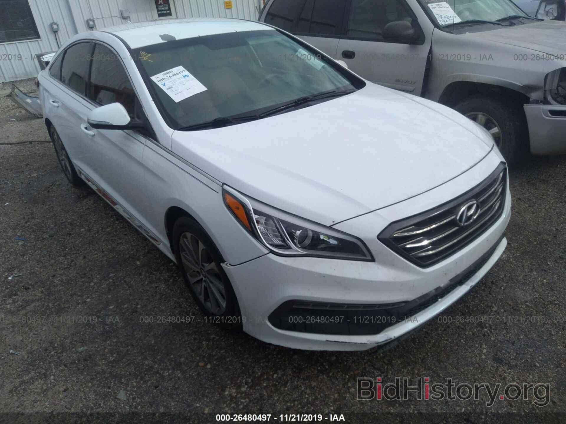 Фотография 5NPE34AF3FH024232 - HYUNDAI SONATA 2015