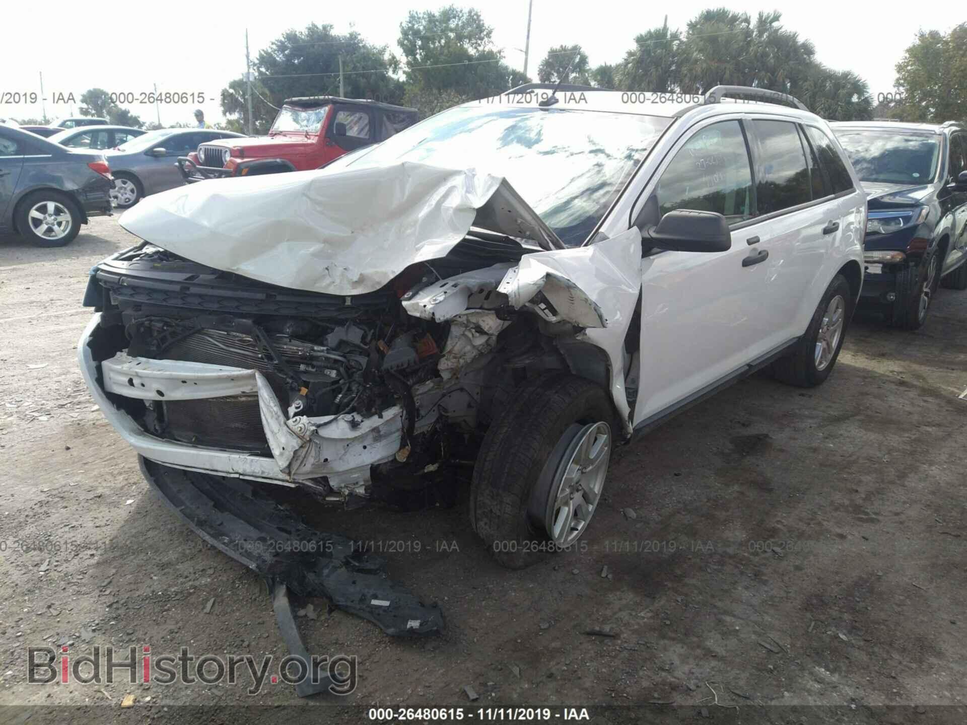 2012 FORD EDGE - VIN: 2FMDK3GC9CBA67238 - Фото 2