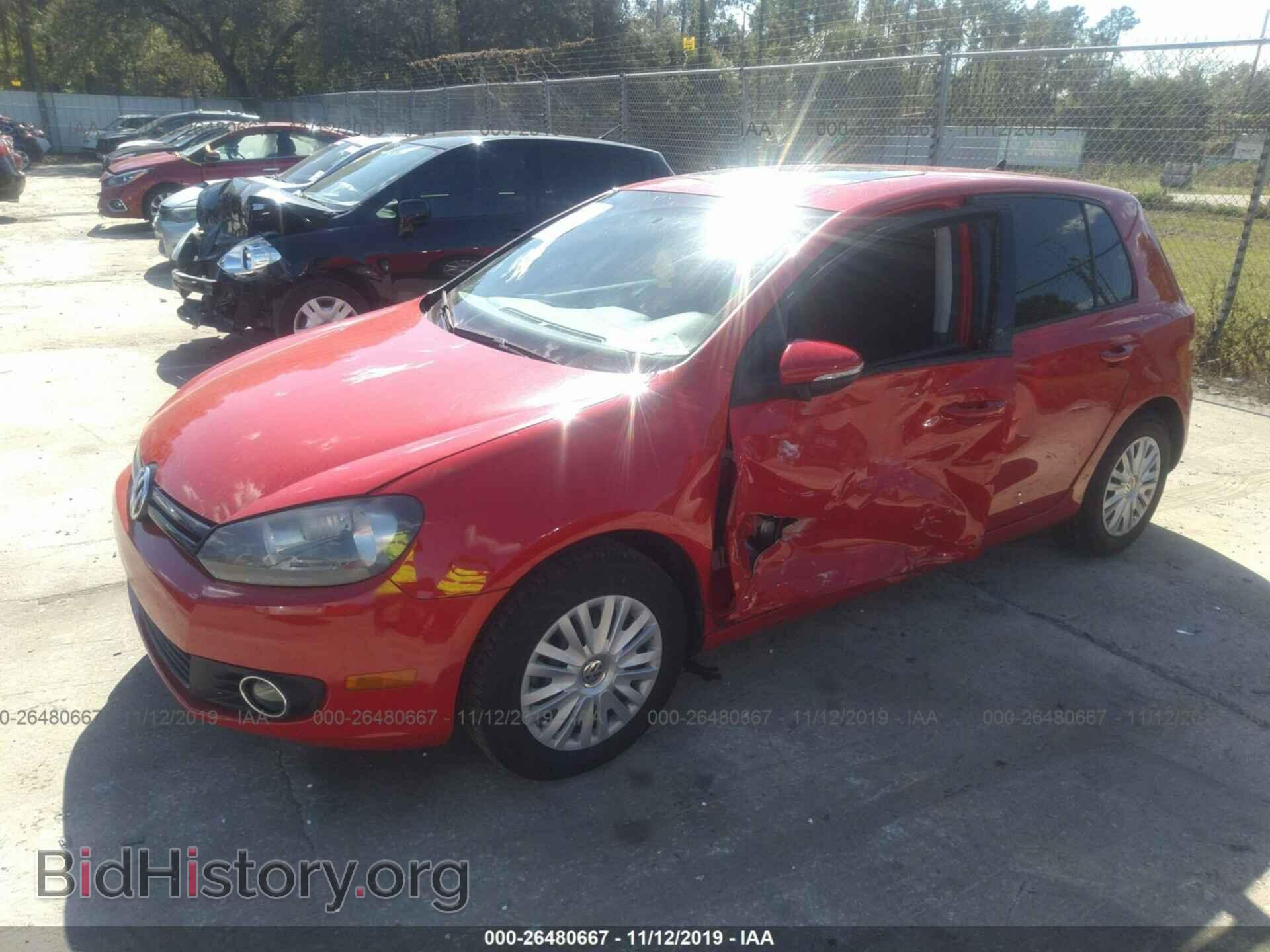 2014 Volkswagen Golf - VIN: WVWDB7AJ1EW009385 - Фото 2
