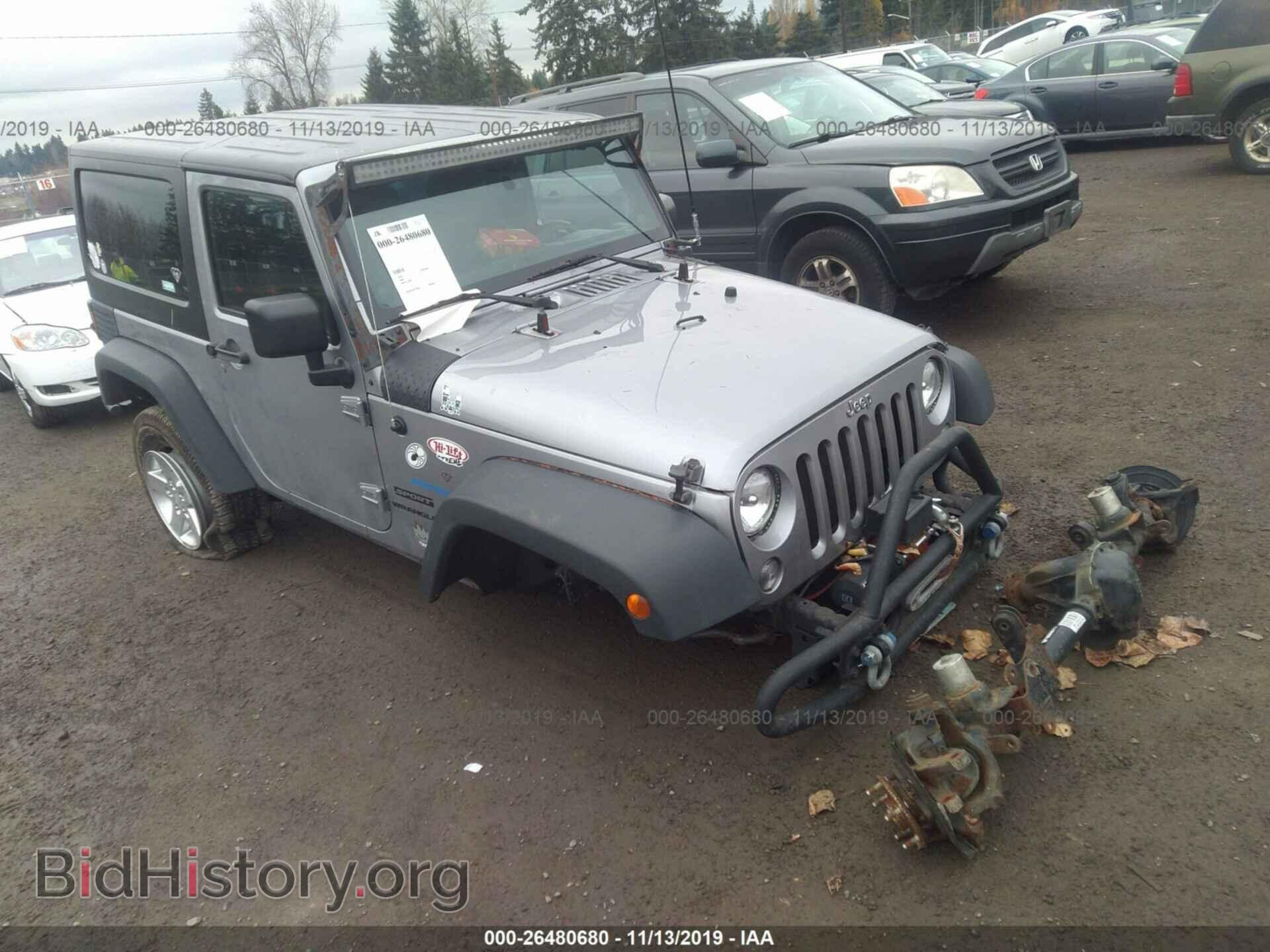 Photo 1C4AJWAG2EL161374 - JEEP WRANGLER 2014
