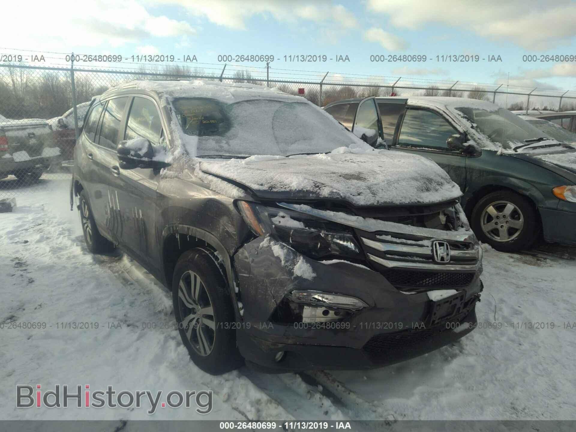 Фотография 5FNYF6H34JB044752 - HONDA PILOT 2018