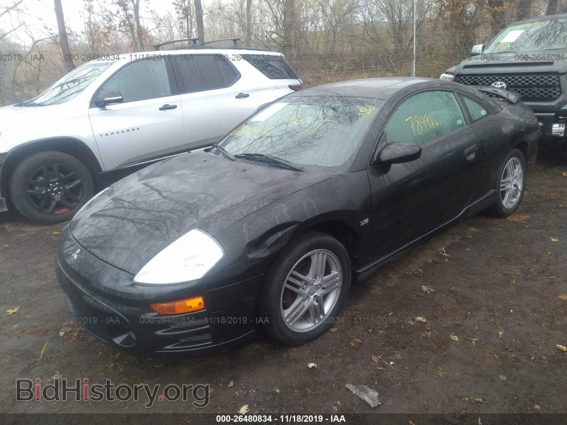 2003 MITSUBISHI ECLIPSE - VIN: 4A3AC84H33E007412 - Photo 2