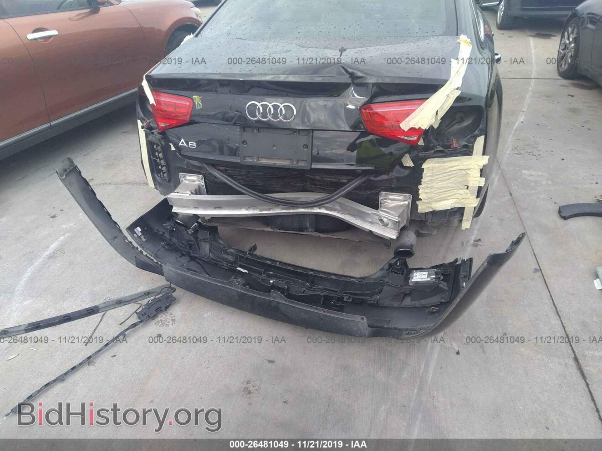 2013 AUDI A8 - VIN: WAUAGAFD5DN005684 - Фото 6
