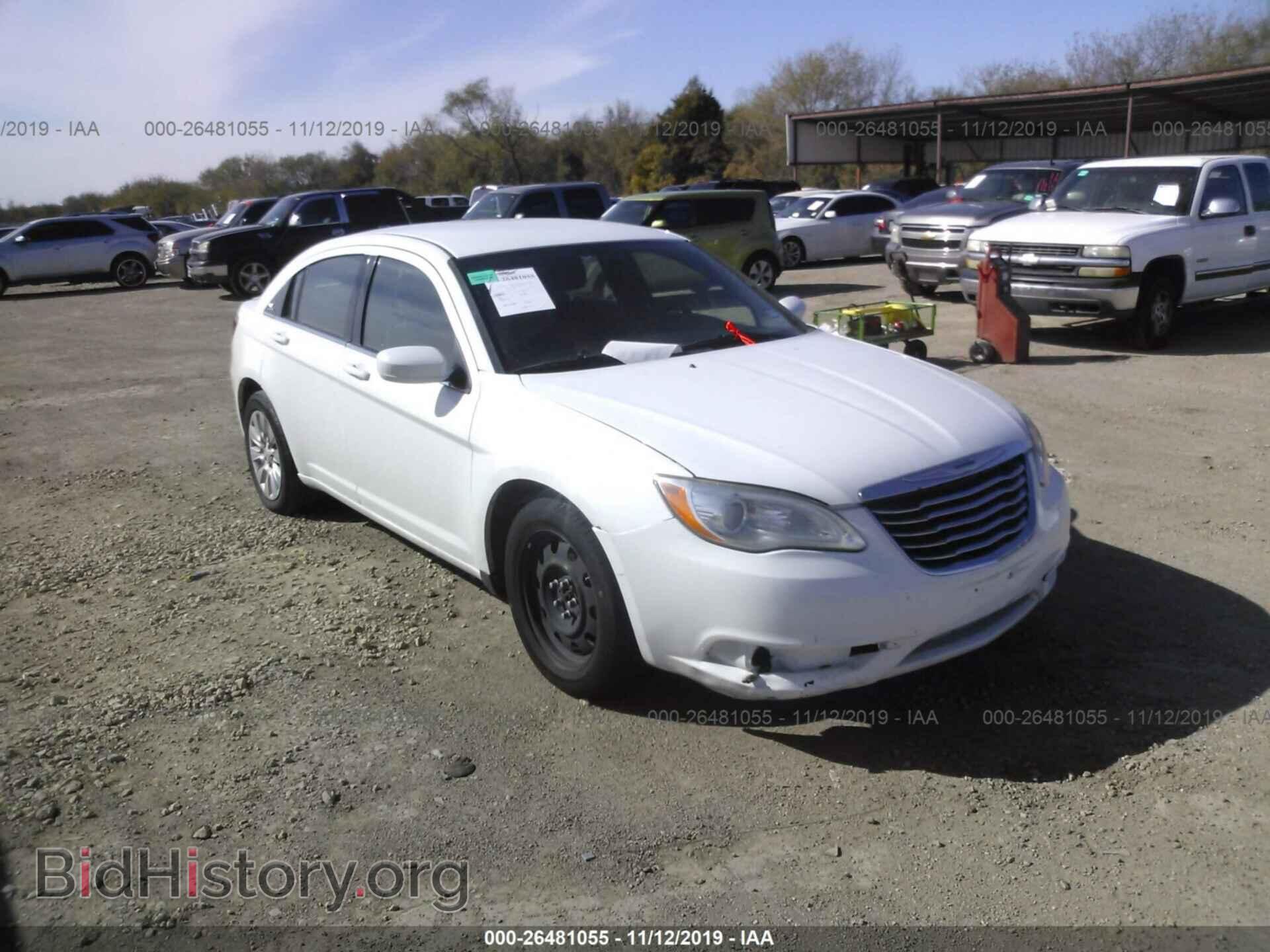 Photo 1C3CCBAB3CN104655 - CHRYSLER 200 2012