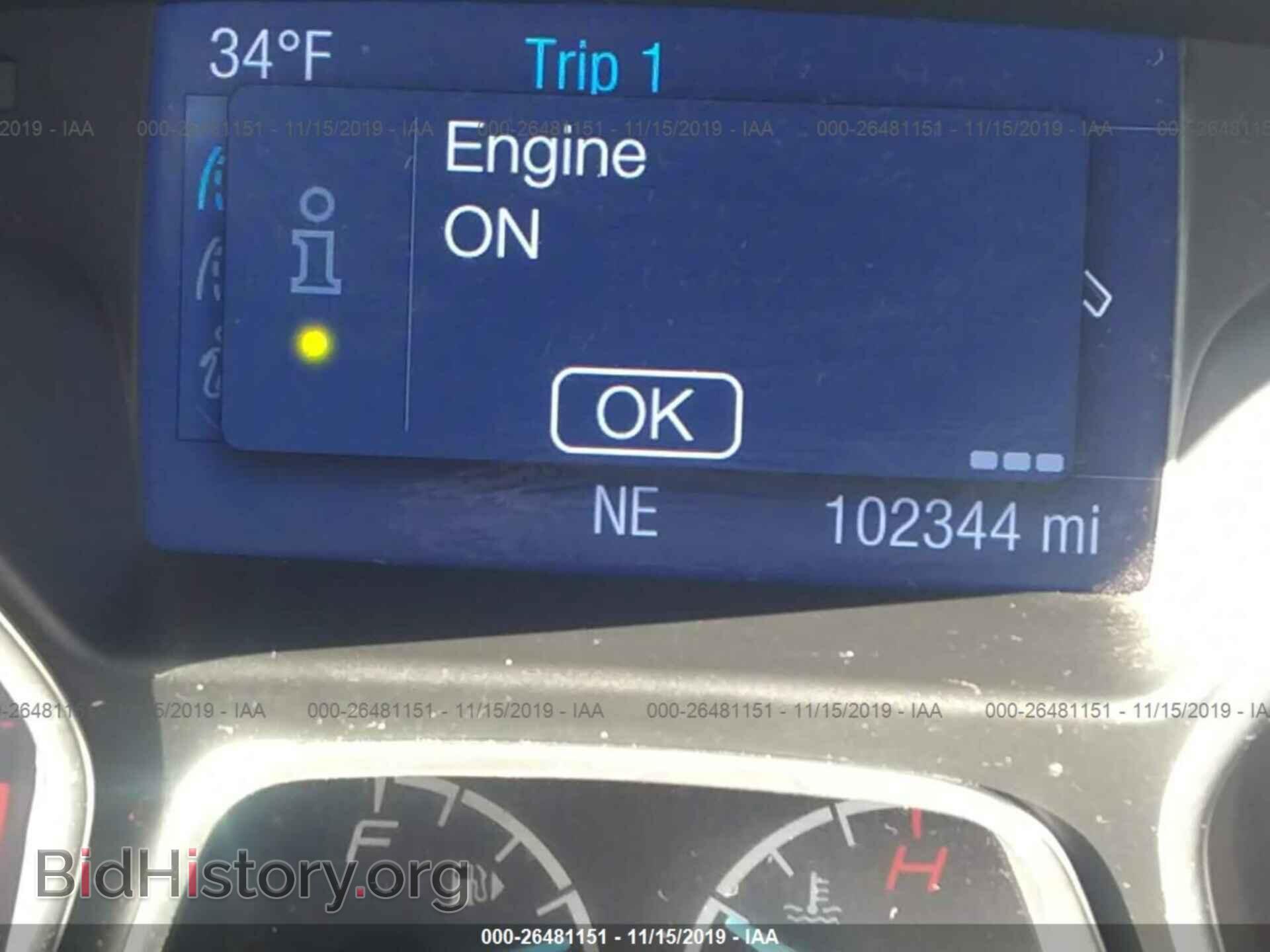 2014 FORD FOCUS - VIN: 1FADP3F26EL167403 - Фото 7