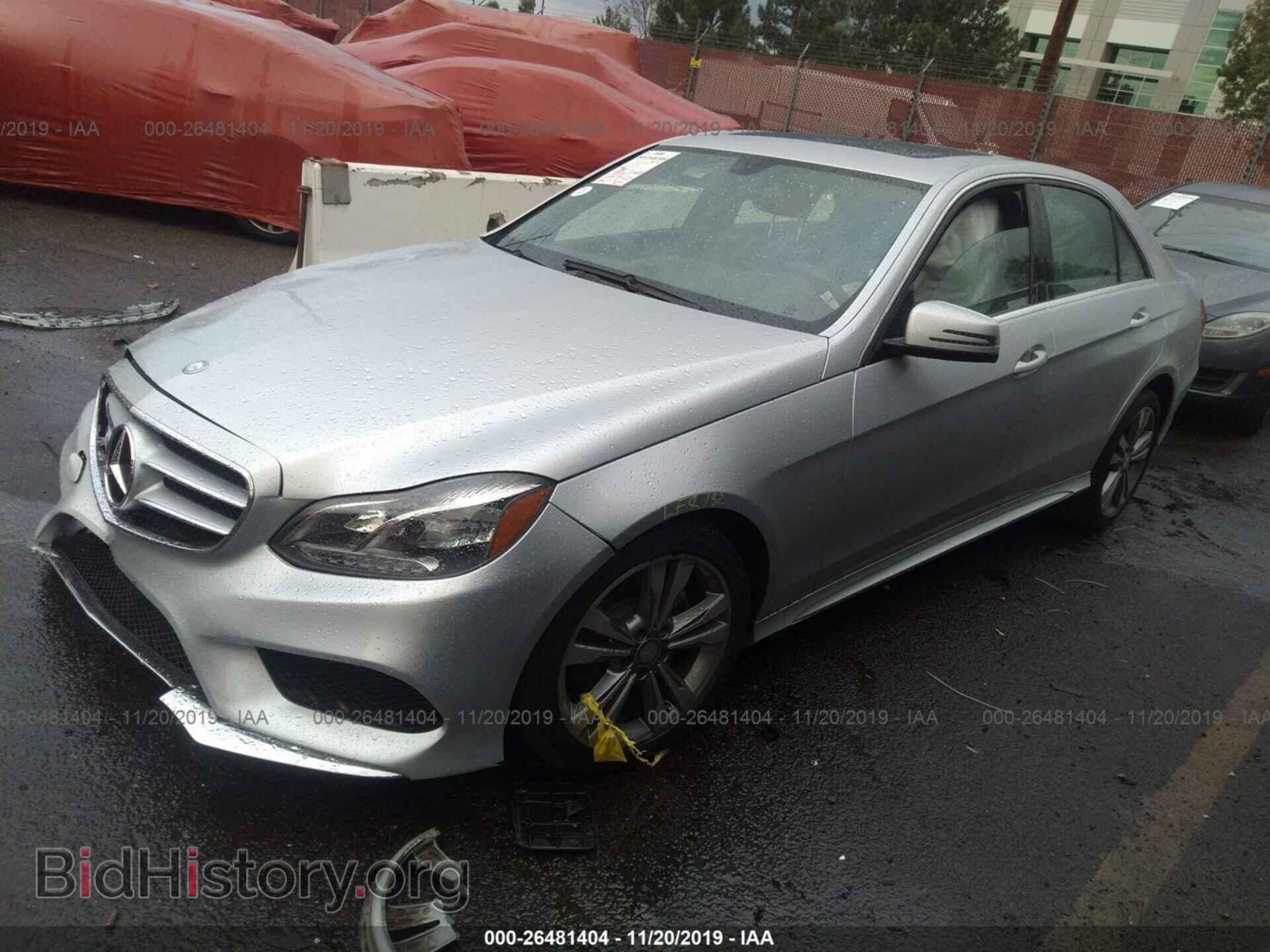 2014 MERCEDES-BENZ E - VIN: WDDHF5KB8EA781340 - Фото 2