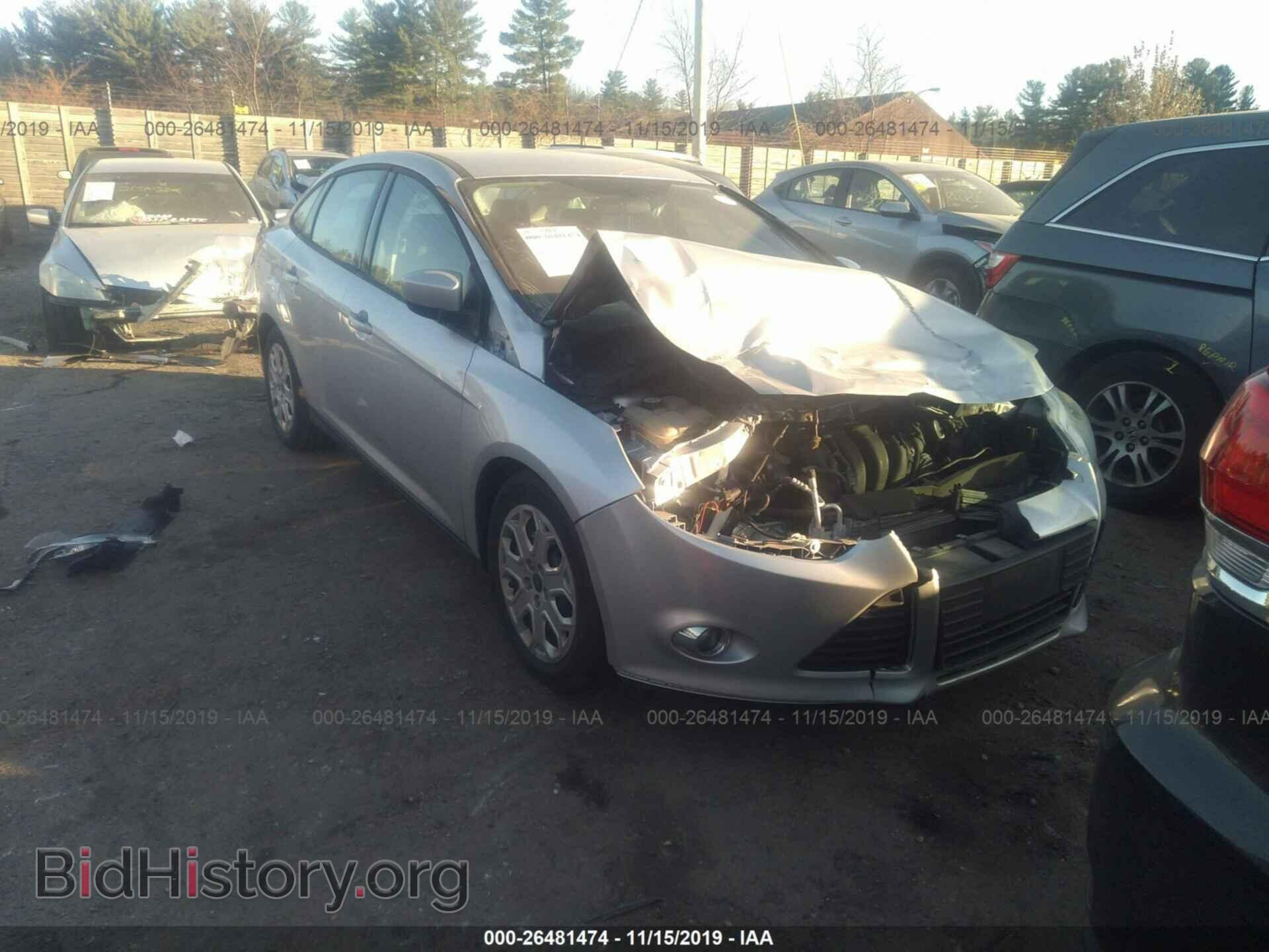 Photo 1FAHP3F25CL456125 - FORD FOCUS 2012