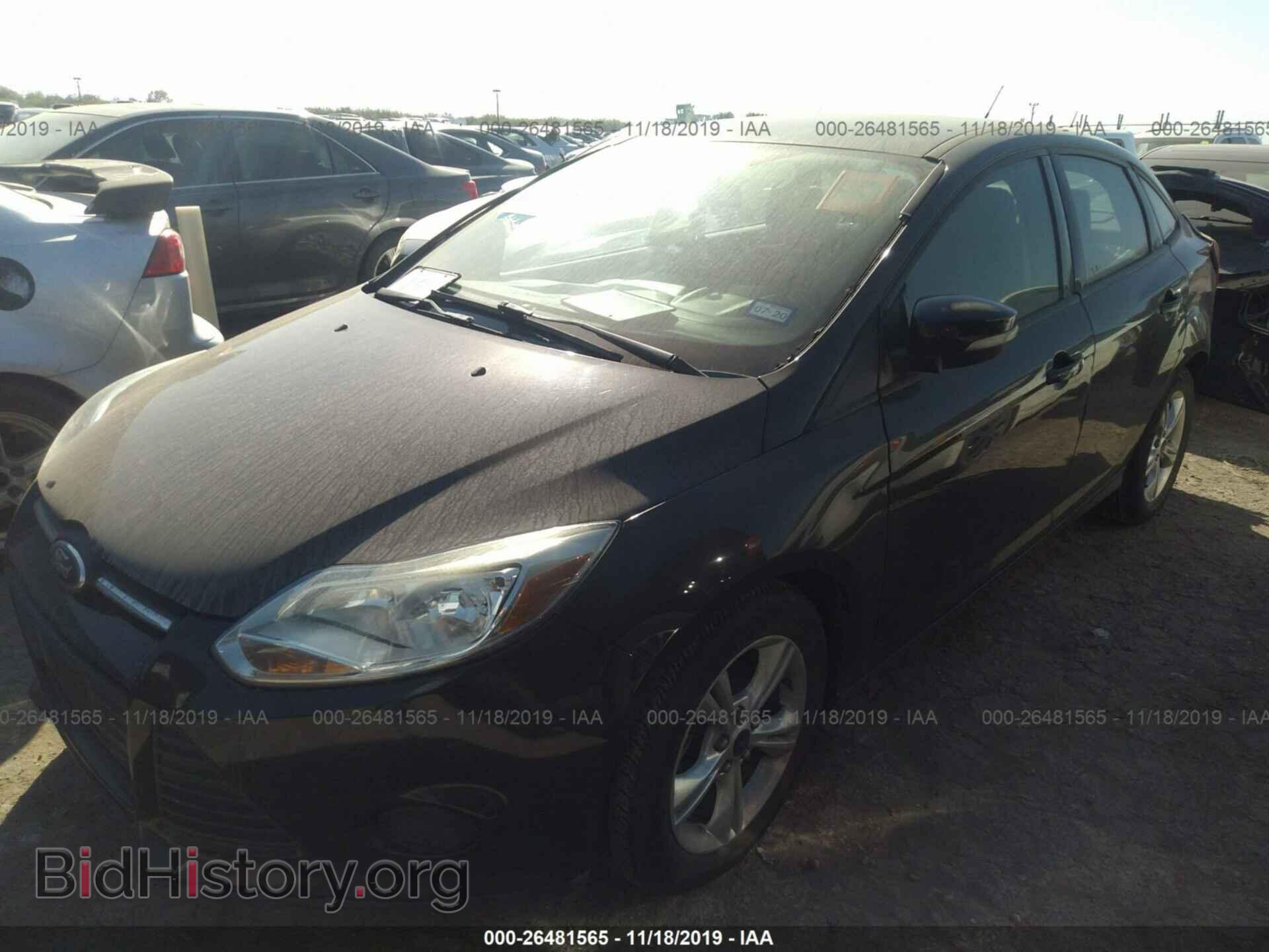 2014 FORD FOCUS - VIN: 1FADP3F28EL398514 - Фото 2