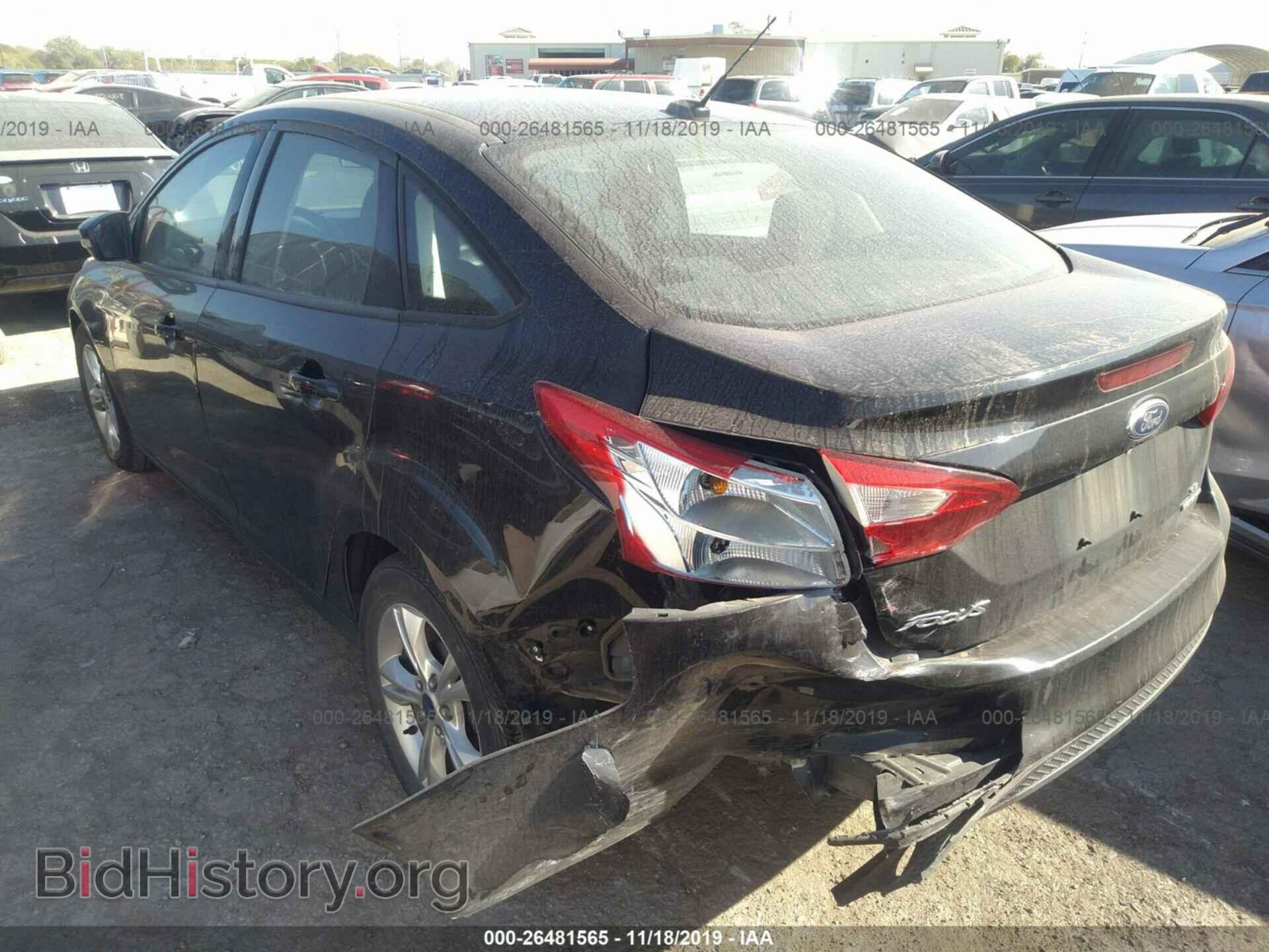 2014 FORD FOCUS - VIN: 1FADP3F28EL398514 - Фото 3
