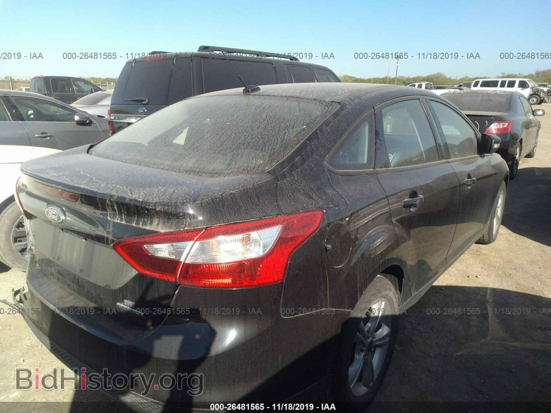 2014 FORD FOCUS - VIN: 1FADP3F28EL398514 - Фото 4