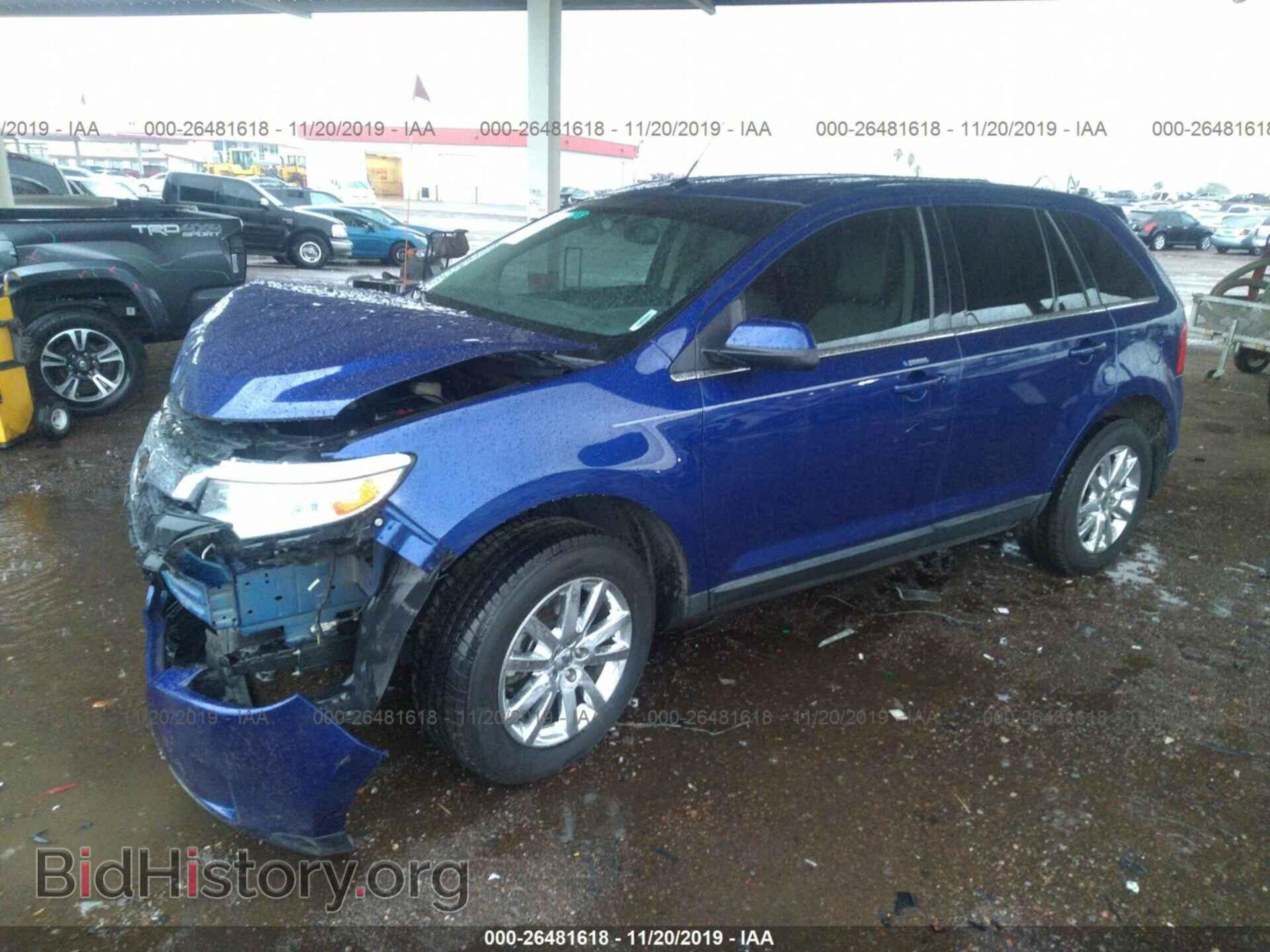 2013 FORD EDGE - VIN: 2FMDK4KCXDBC22135 - Фото 2