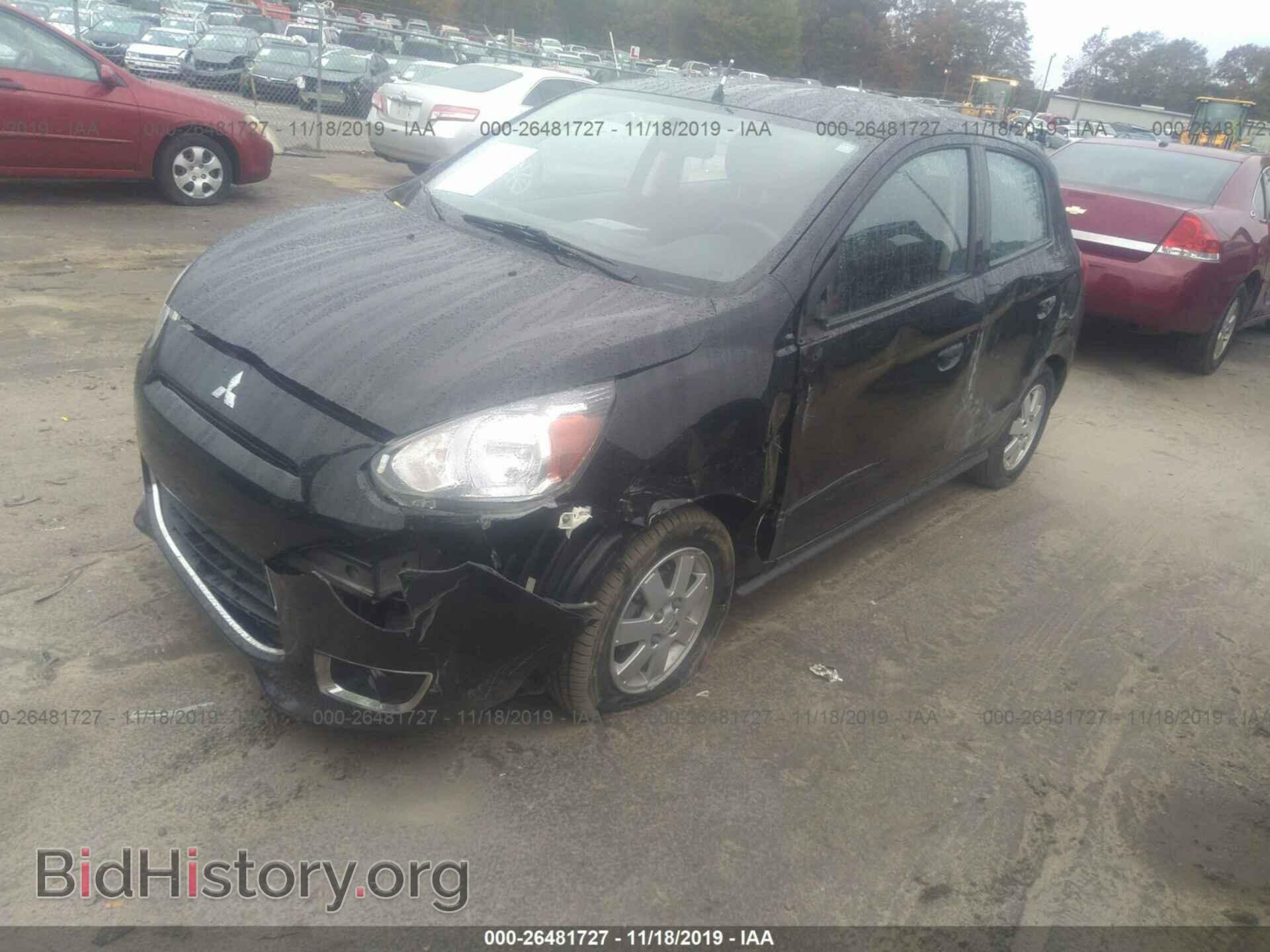 2014 MITSUBISHI MIRAGE - VIN: ML32A4HJ8EH023564 - Фото 2