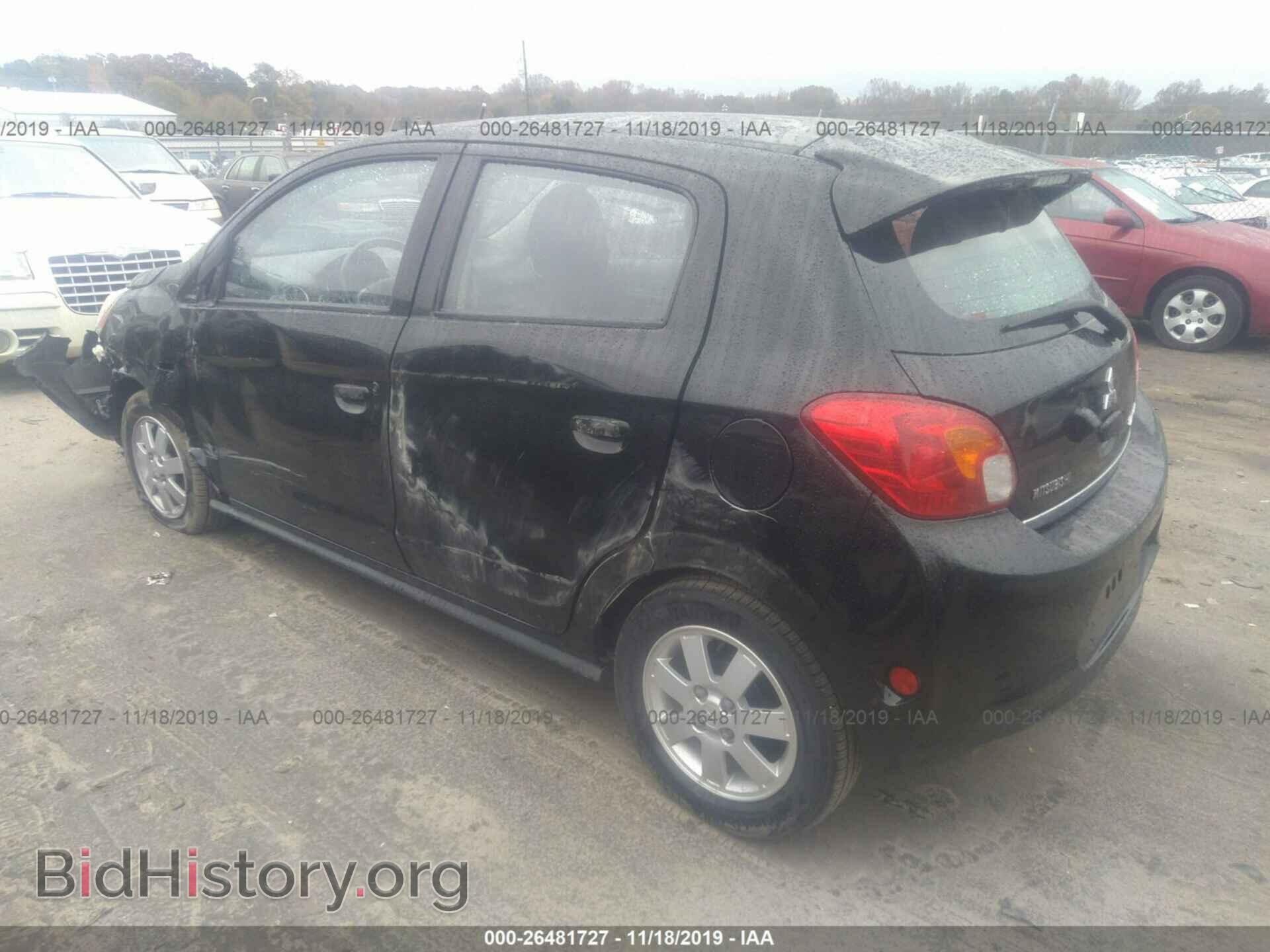 2014 MITSUBISHI MIRAGE - VIN: ML32A4HJ8EH023564 - Фото 3