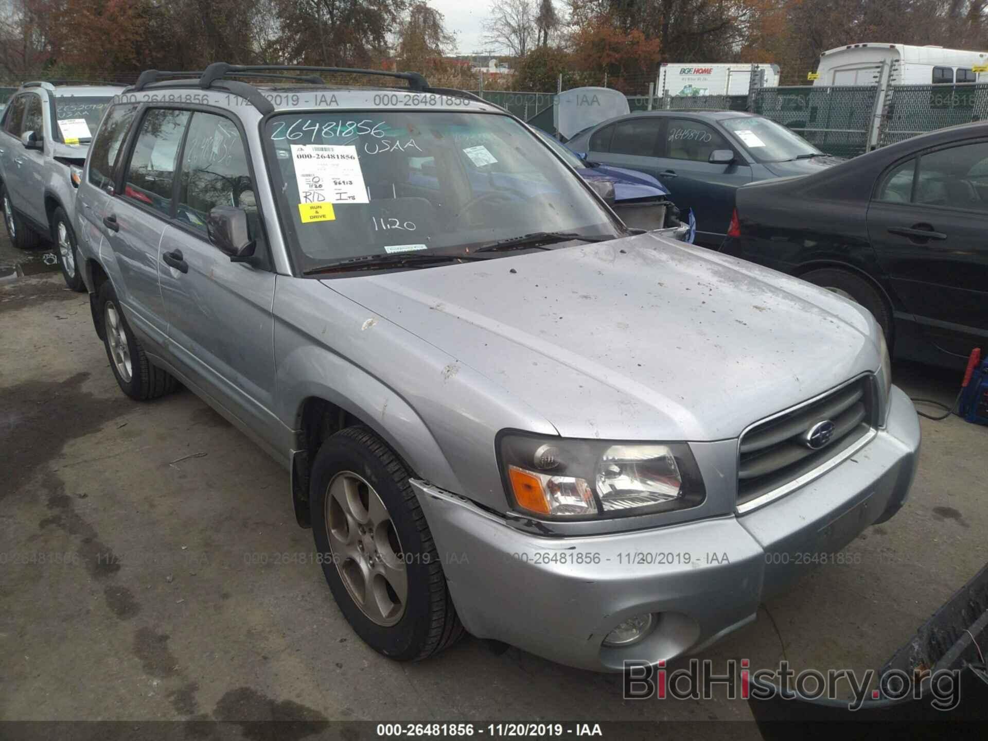 Photo JF1SG65693H749329 - SUBARU FORESTER 2003