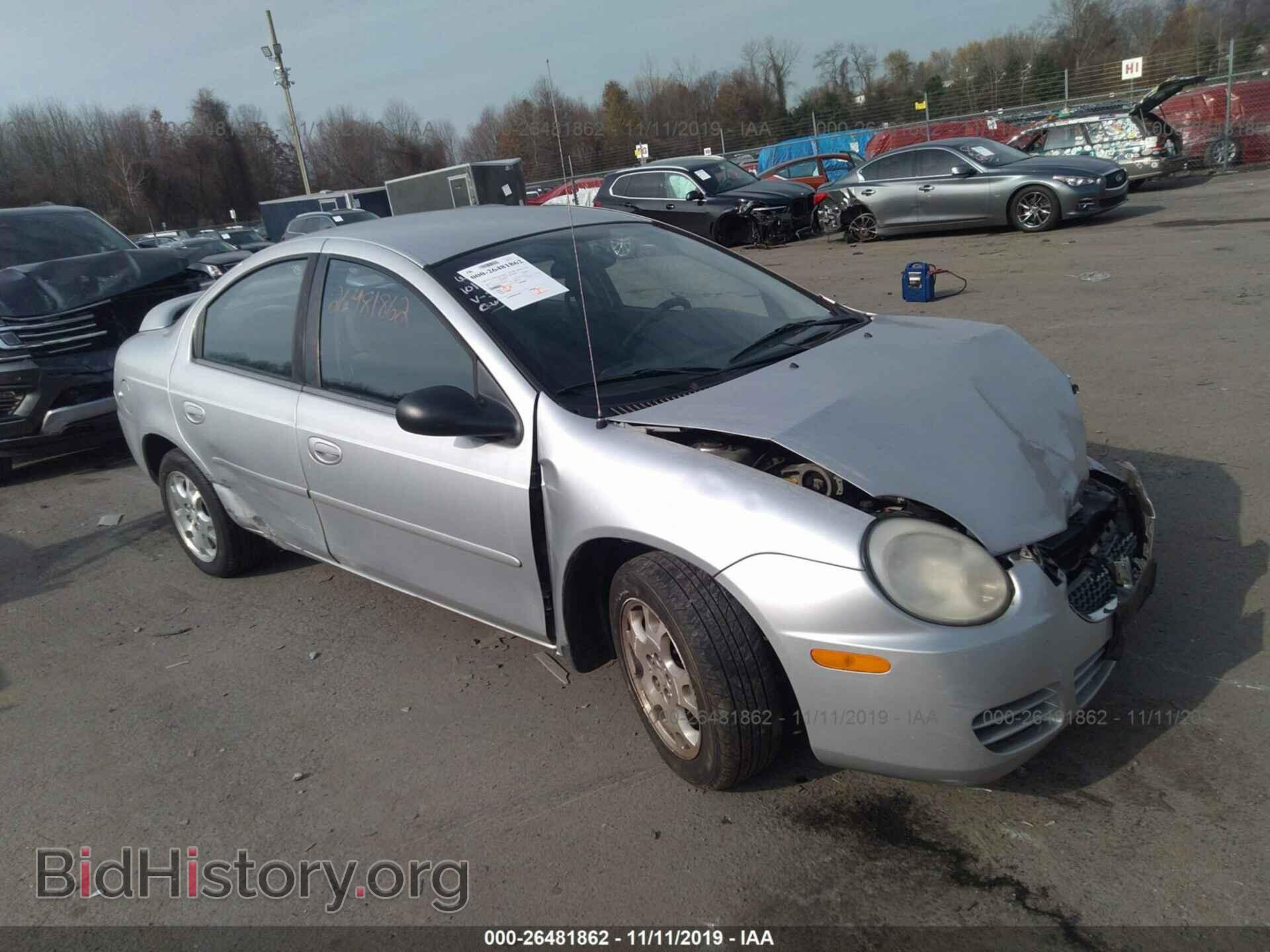 Photo 1B3ES56C84D516993 - Dodge Neon 2004