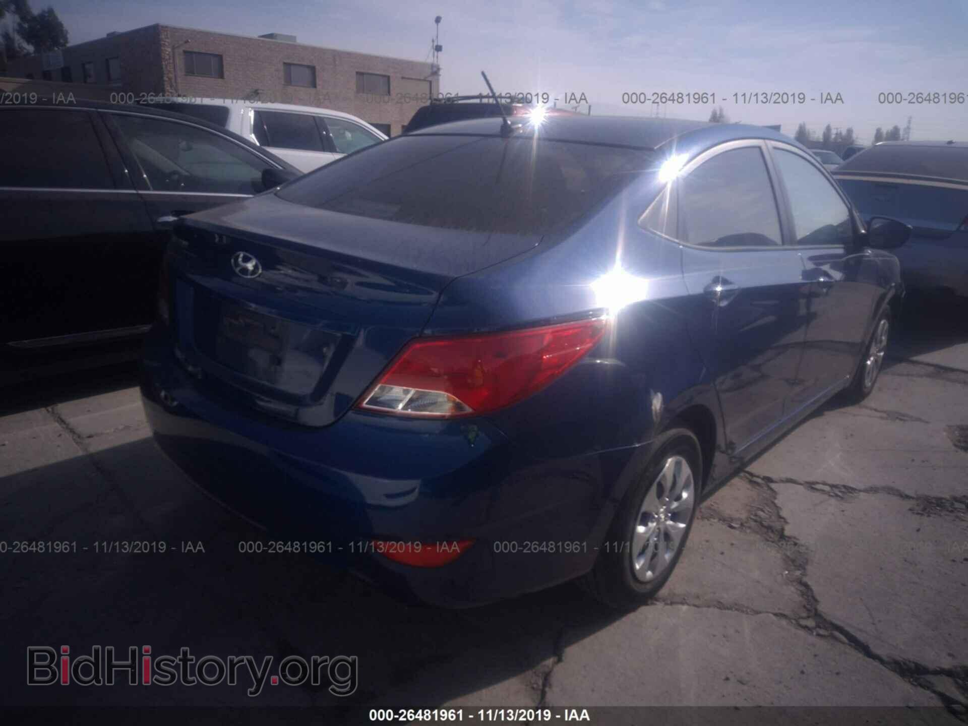 2015 HYUNDAI ACCENT - VIN: KMHCT4AE6FU889177 - Фото 4