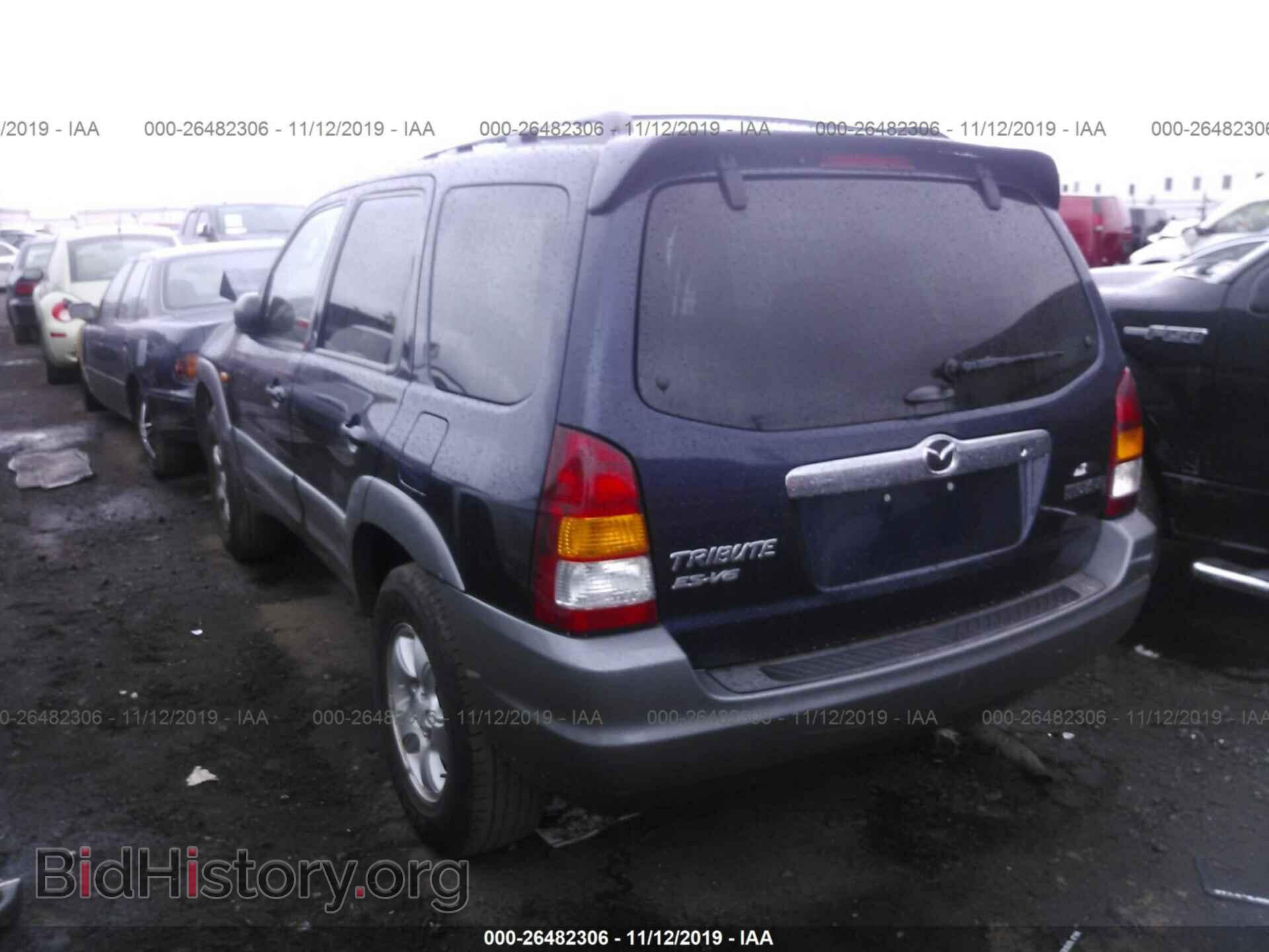 2002 MAZDA TRIBUTE - VIN: 4F2CU08122KM63442 - Фото 3
