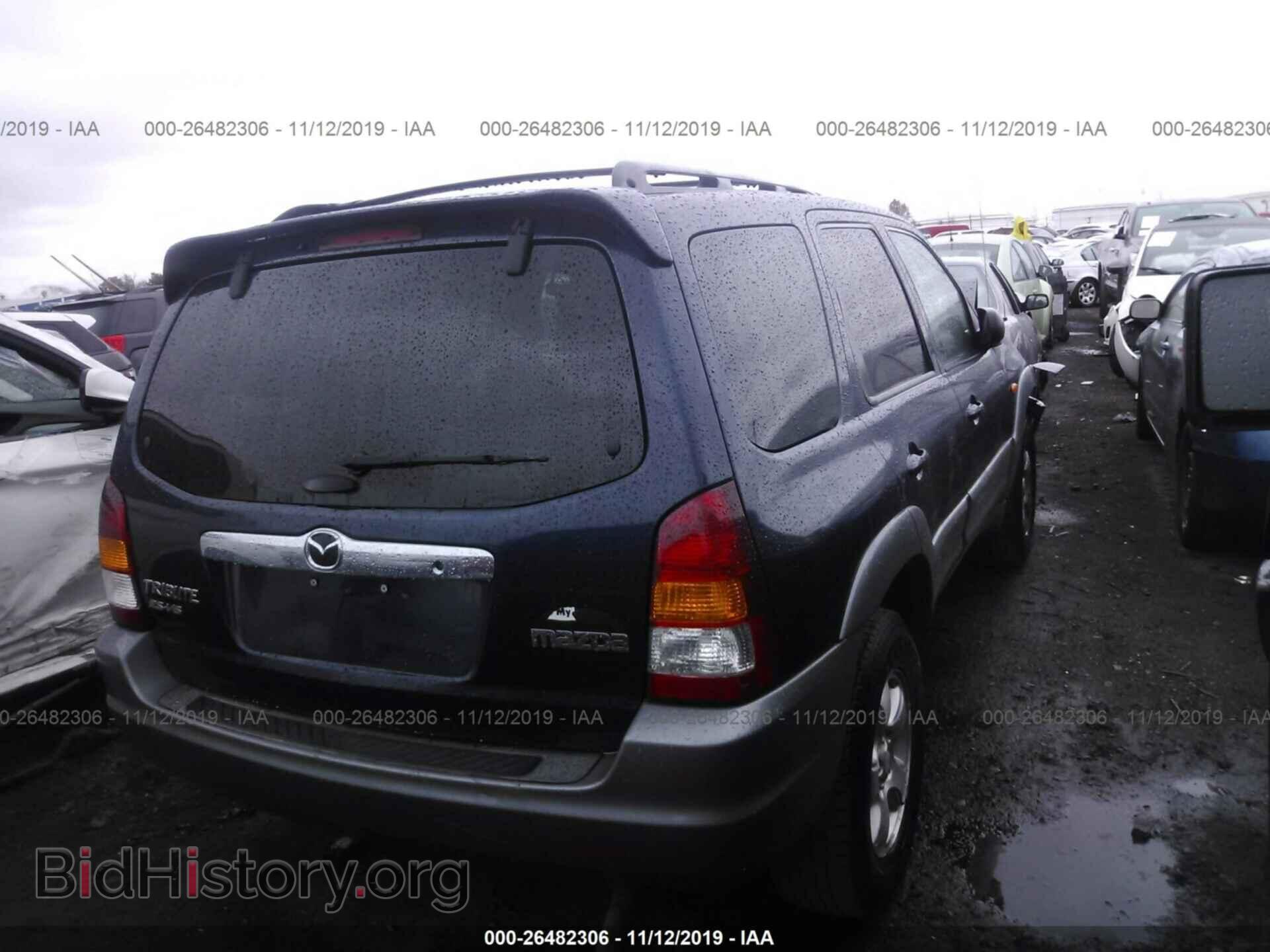 2002 MAZDA TRIBUTE - VIN: 4F2CU08122KM63442 - Фото 4