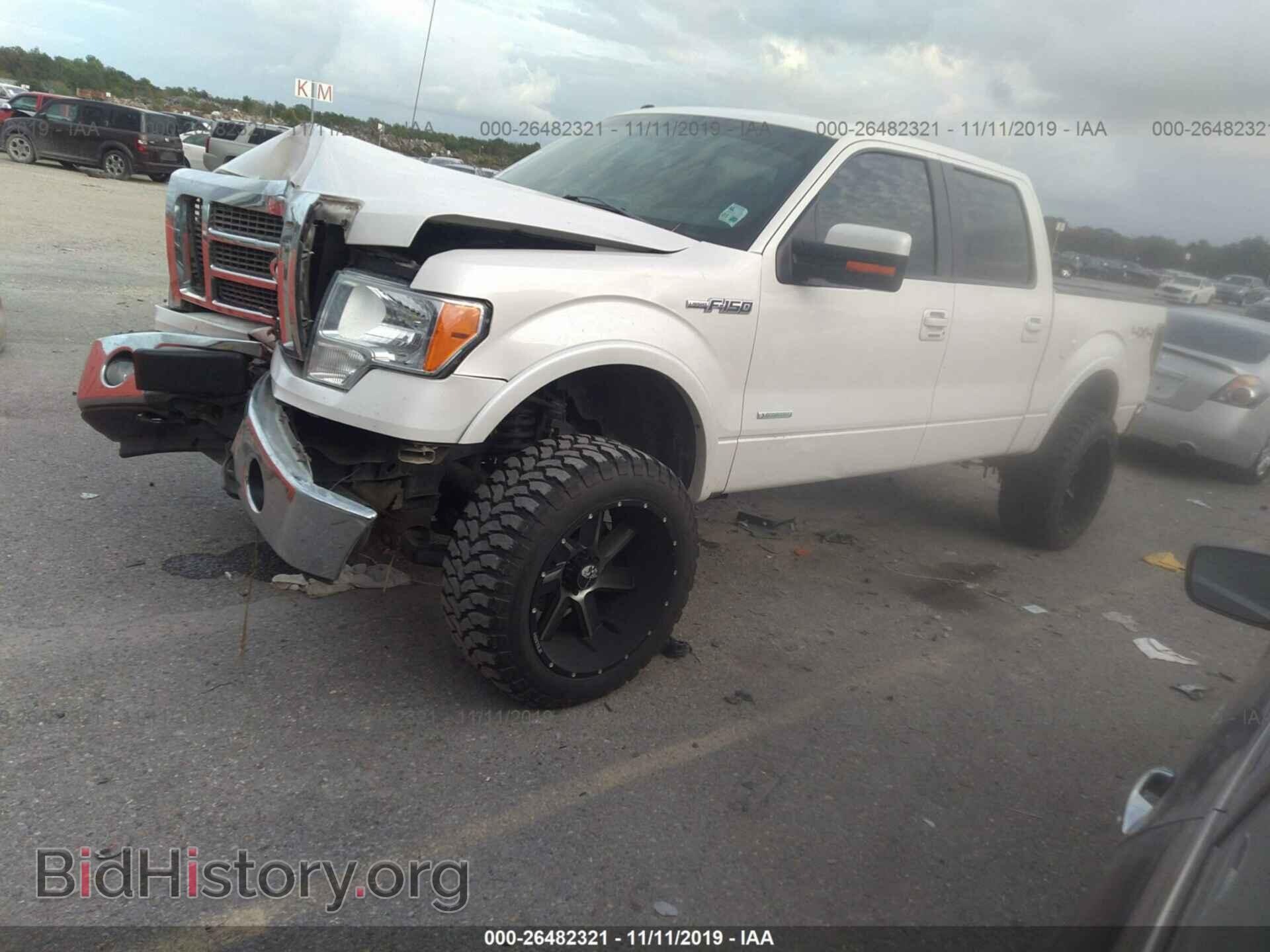 2012 FORD F150 - VIN: 1FTFW1ET9CFB54404 - Фото 2