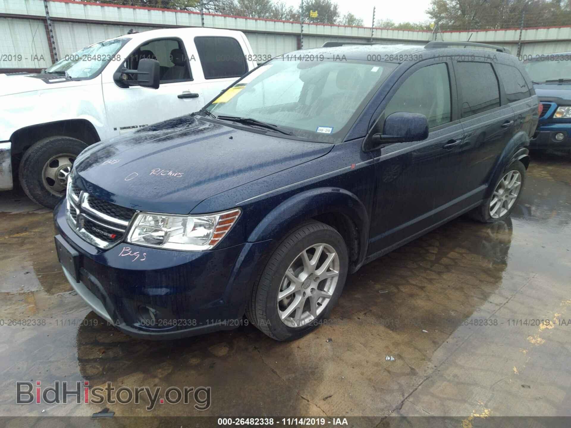2017 DODGE JOURNEY - VIN: 3C4PDCBG0HT676882 - Фото 2