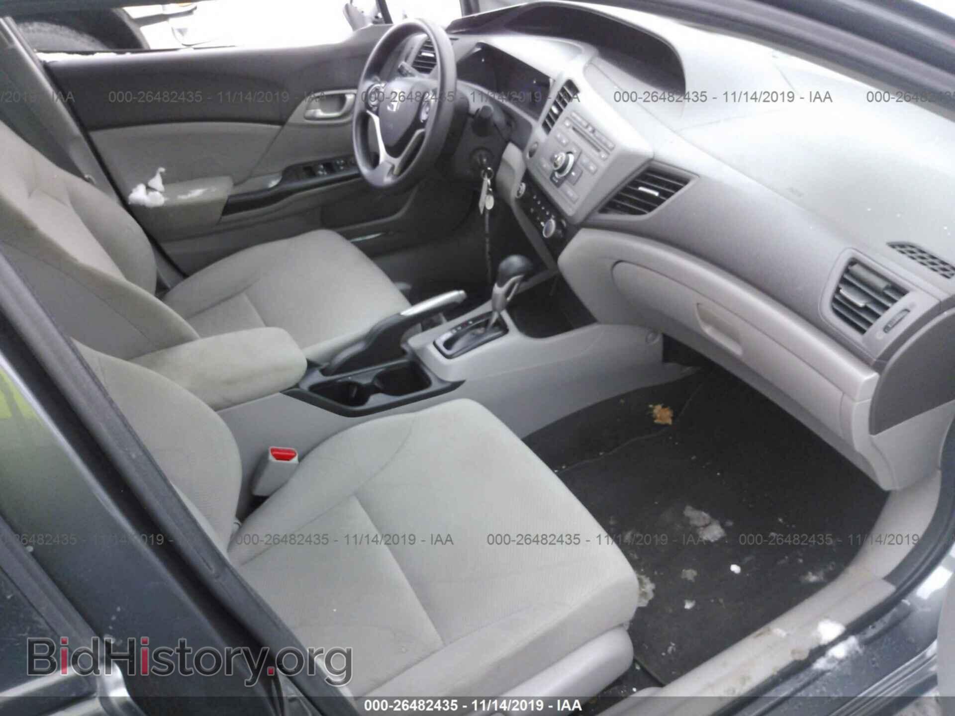 2012 HONDA CIVIC - VIN: 19XFB2F59CE049633 - Фото 5