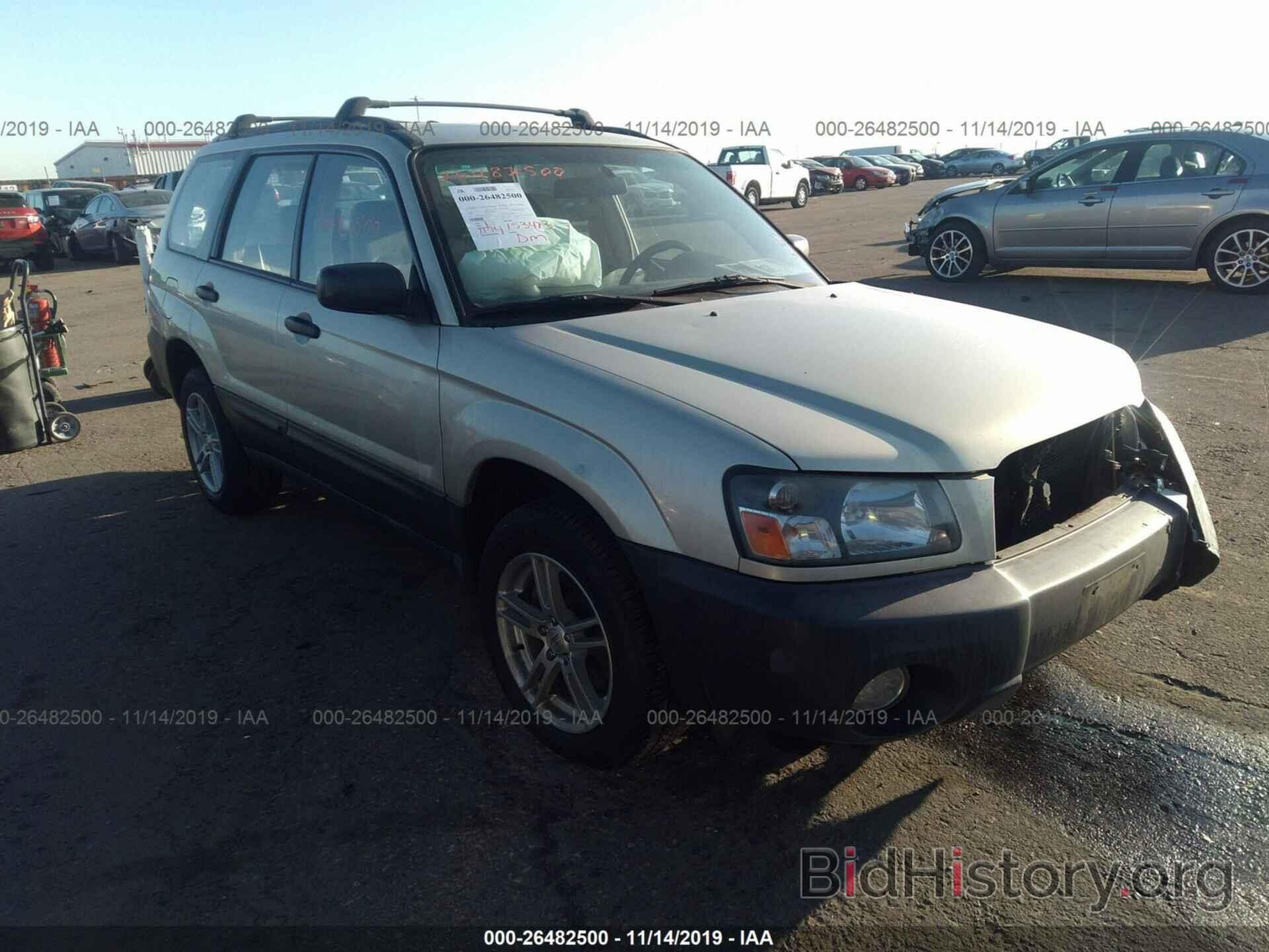 Photo JF1SG63665H731098 - SUBARU FORESTER 2005
