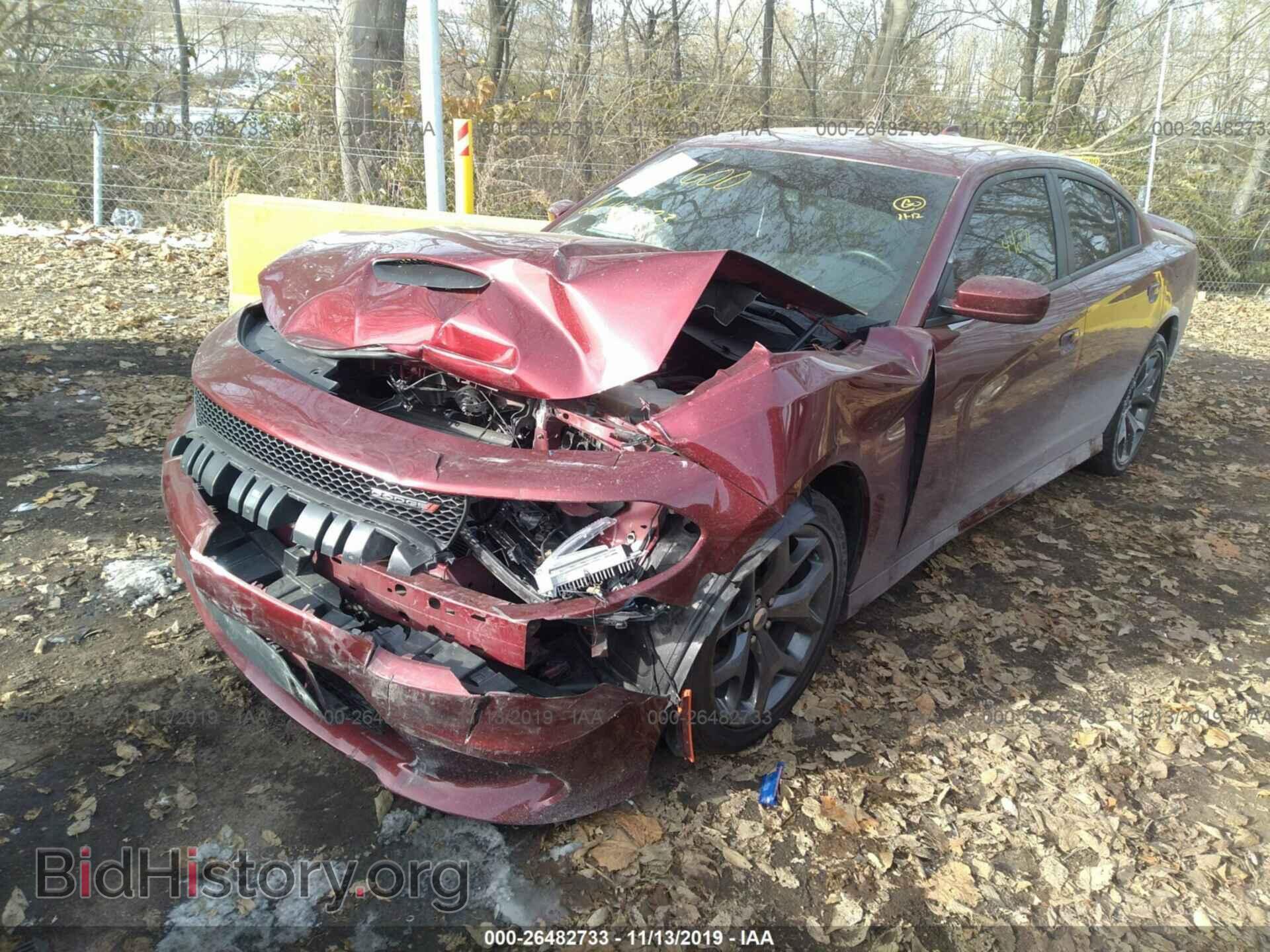 2019 DODGE CHARGER - VIN: 2C3CDXHG9KH562123 - Фото 2