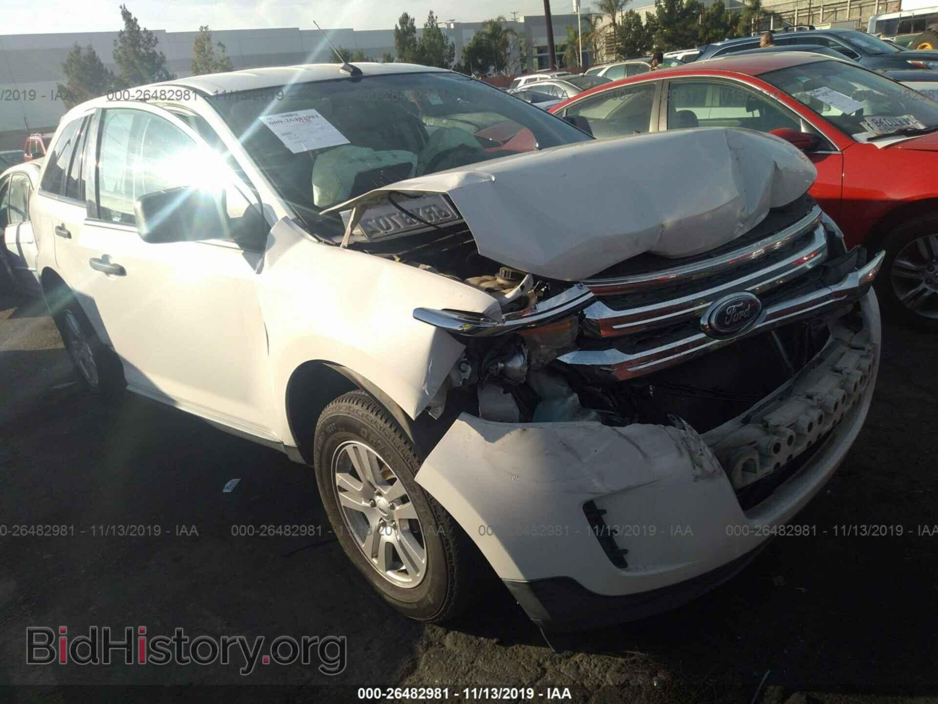 Фотография 2FMDK3GC6BBA16357 - FORD EDGE 2011