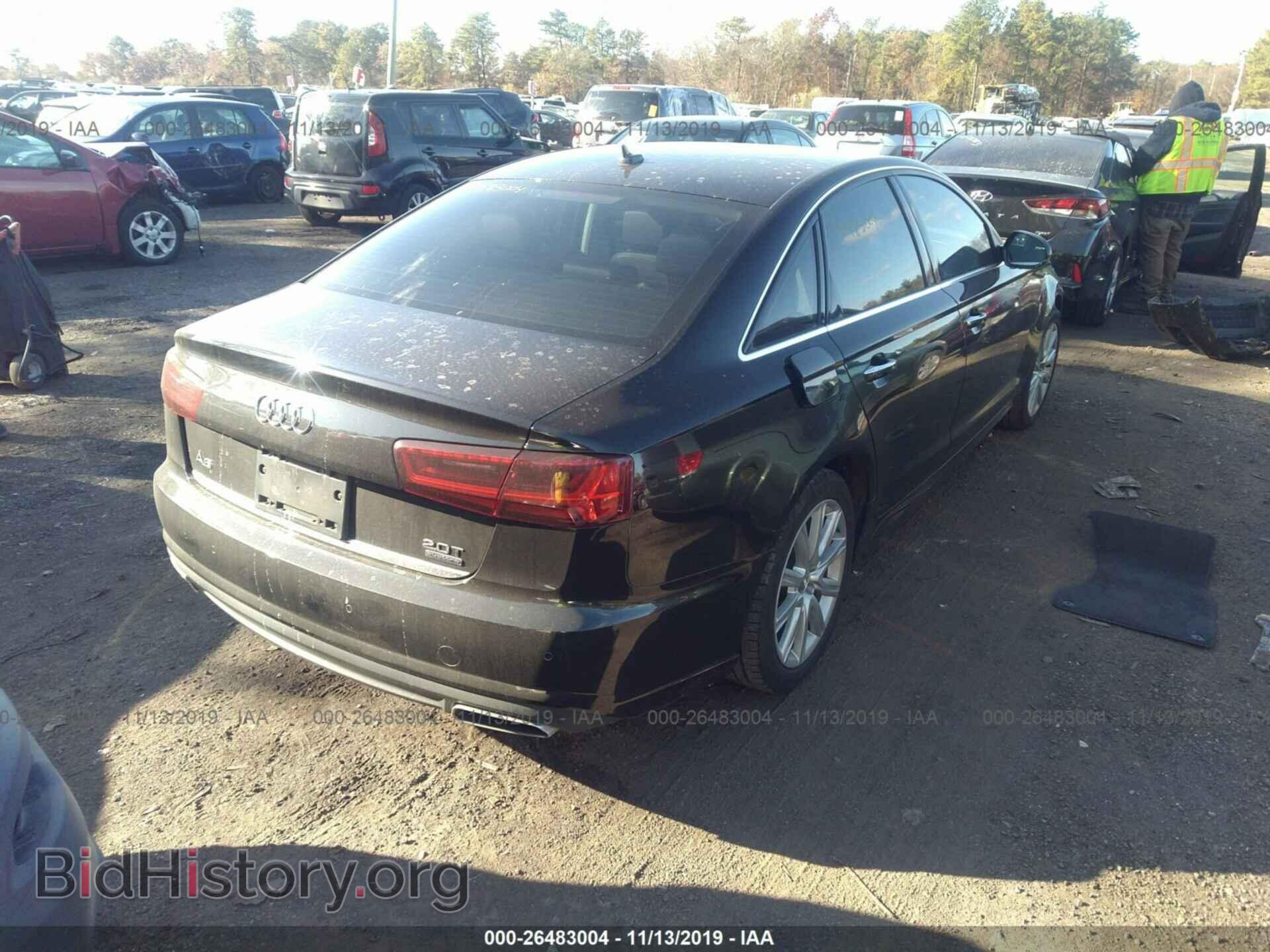 2016 AUDI A6 - VIN: WAUGFAFCXGN015961 - Фото 4