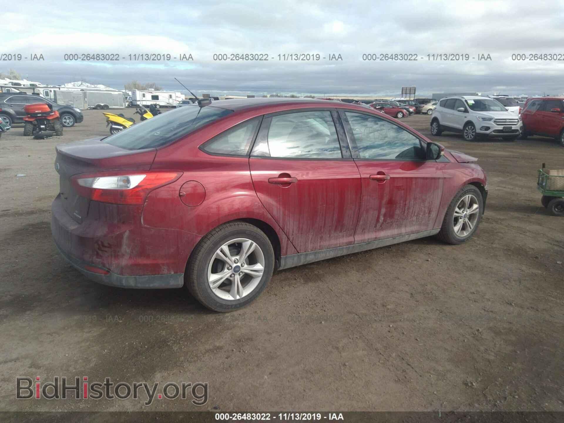 2013 FORD FOCUS - VIN: 1FADP3F22DL324830 - Фото 4