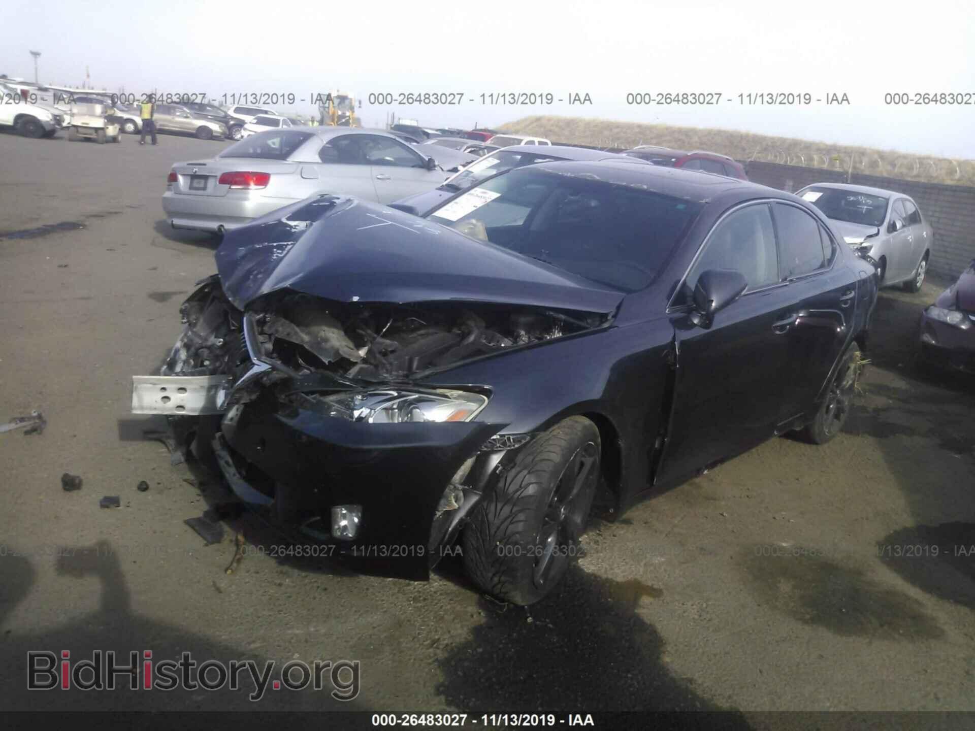 2009 LEXUS IS - VIN: JTHBK262695098389 - Фото 2