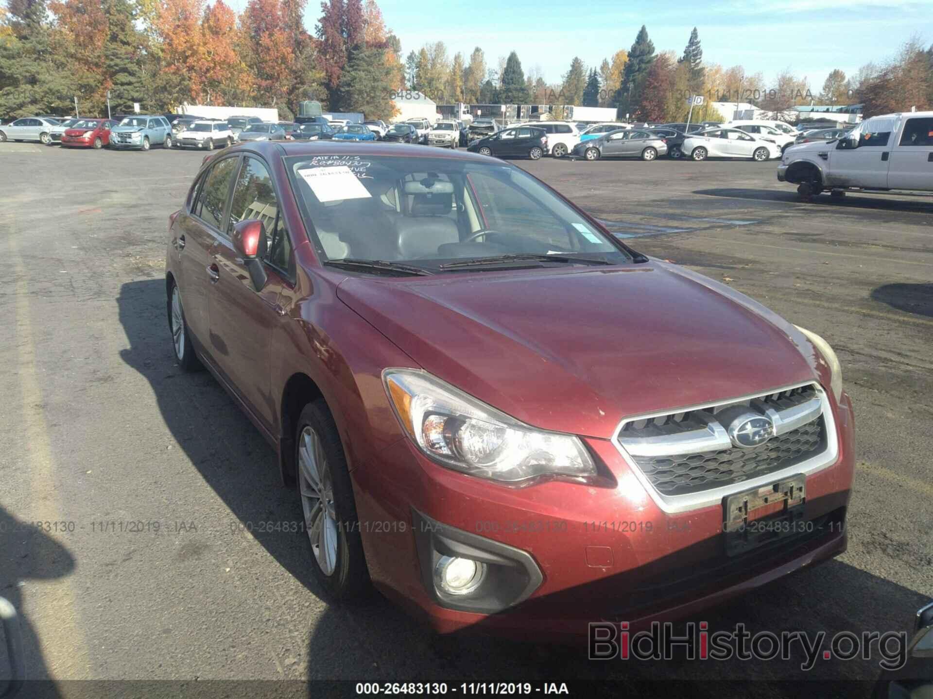 Photo JF1GPAH6XCH237566 - Subaru Impreza 2012