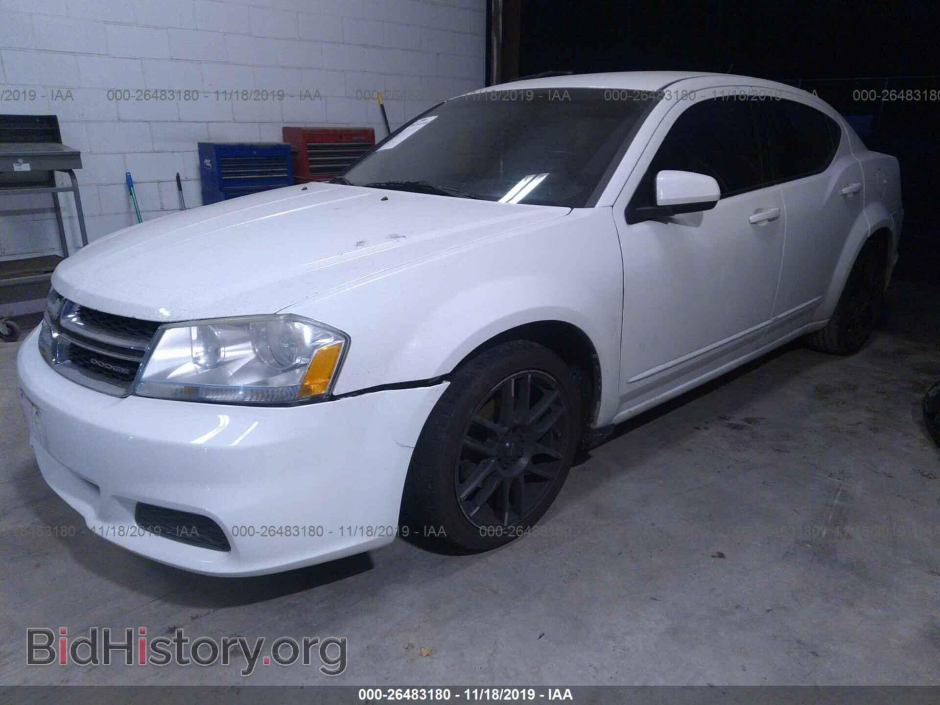 2011 DODGE AVENGER - VIN: 1B3BD1FB4BN557285 - Фото 2