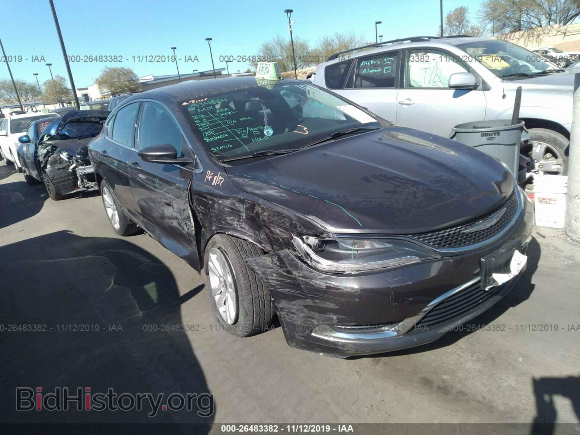 Photo 1C3CCCAB3FN559564 - CHRYSLER 200 2015