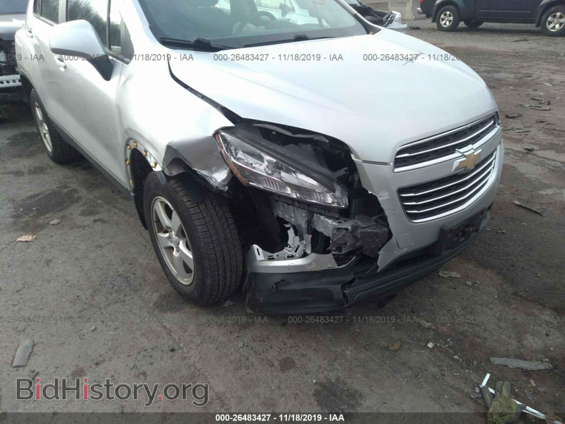 2016 CHEVROLET TRAX - VIN: KL7CJNSBXGB566636 - Фото 6