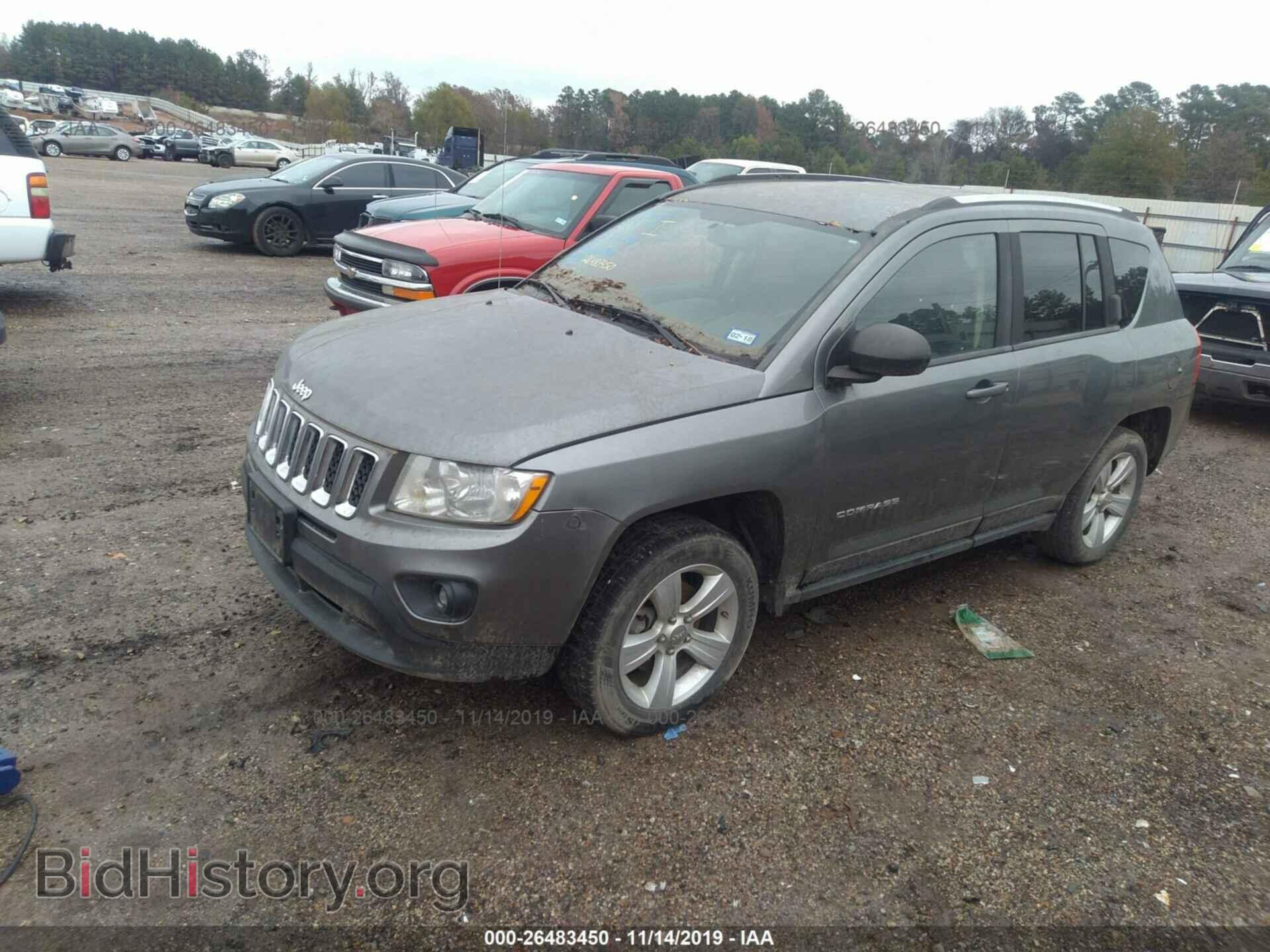 2012 JEEP COMPASS - VIN: 1C4NJCBA4CD622687 - Фото 2