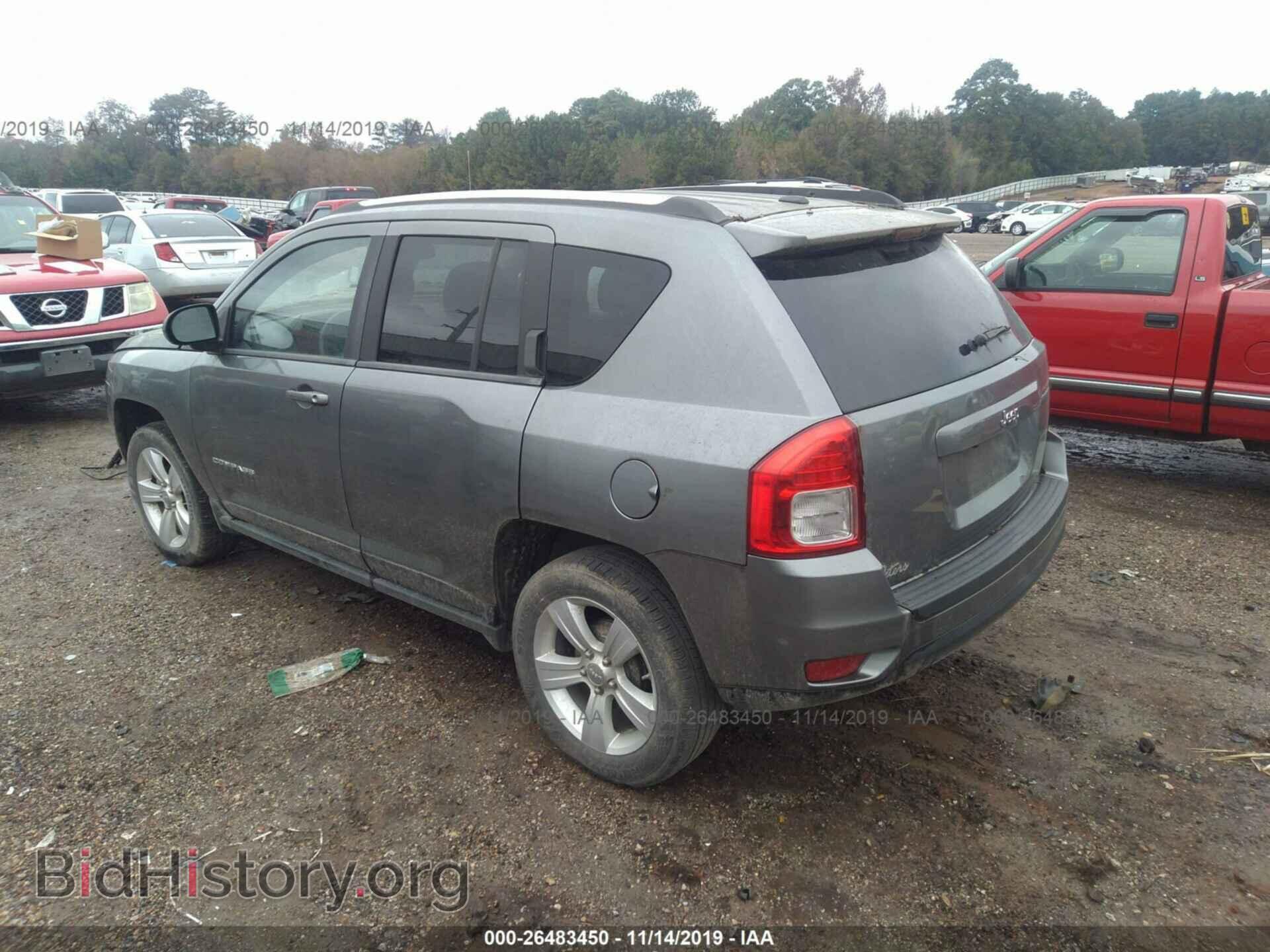 2012 JEEP COMPASS - VIN: 1C4NJCBA4CD622687 - Фото 3