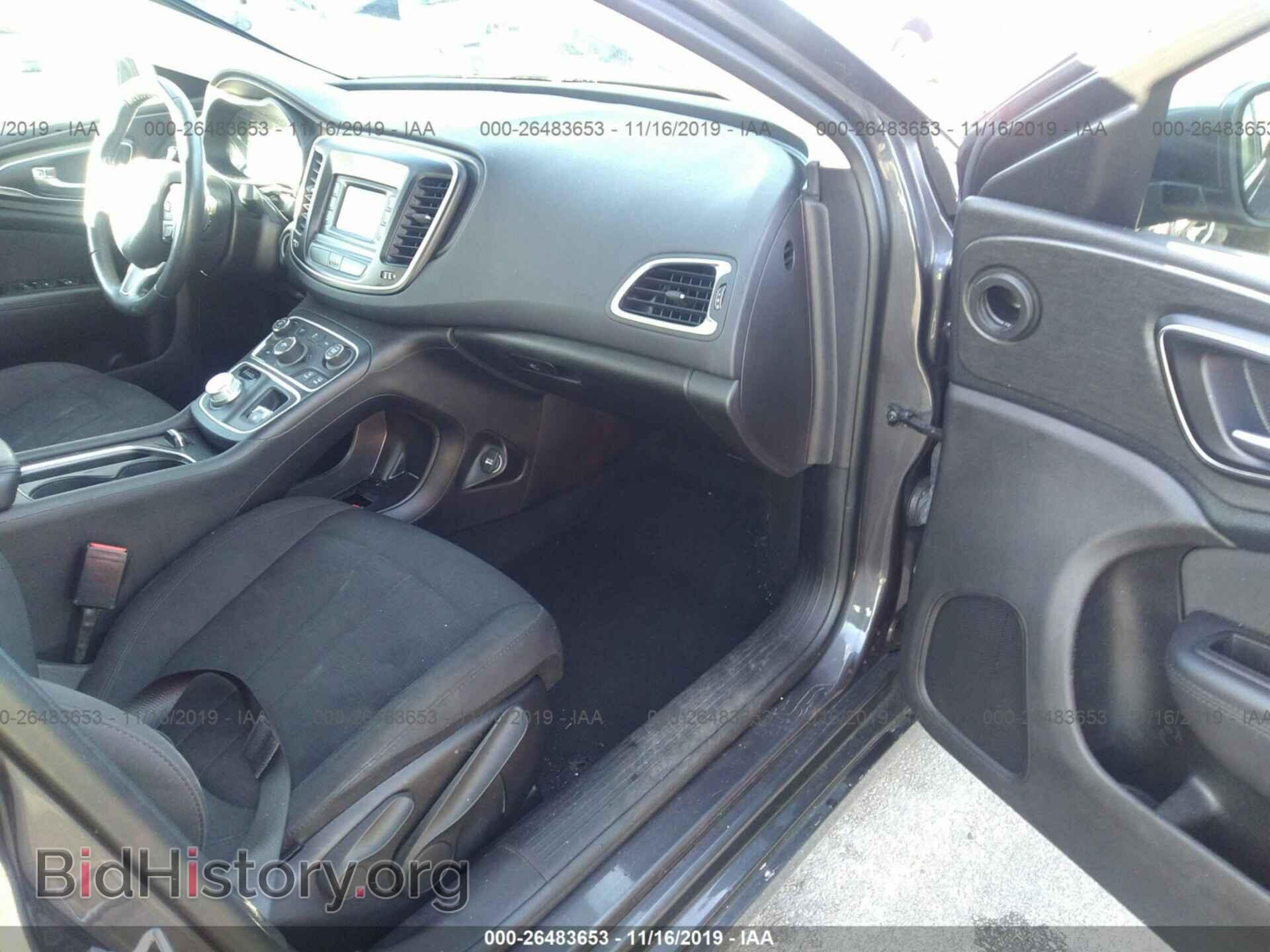 2016 CHRYSLER 200 - VIN: 1C3CCCAB4GN106443 - Фото 5