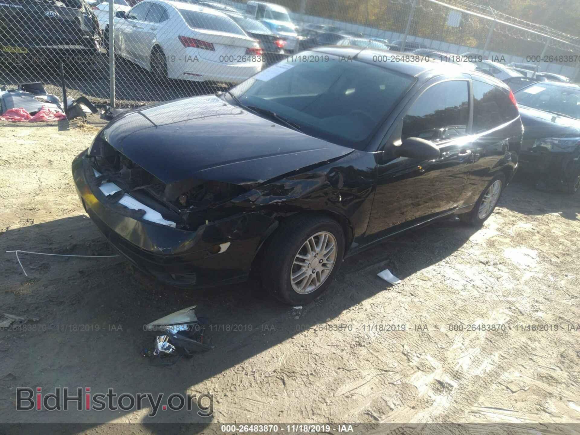 2005 FORD FOCUS - VIN: 3FAFP31N75R121316 - Фото 2