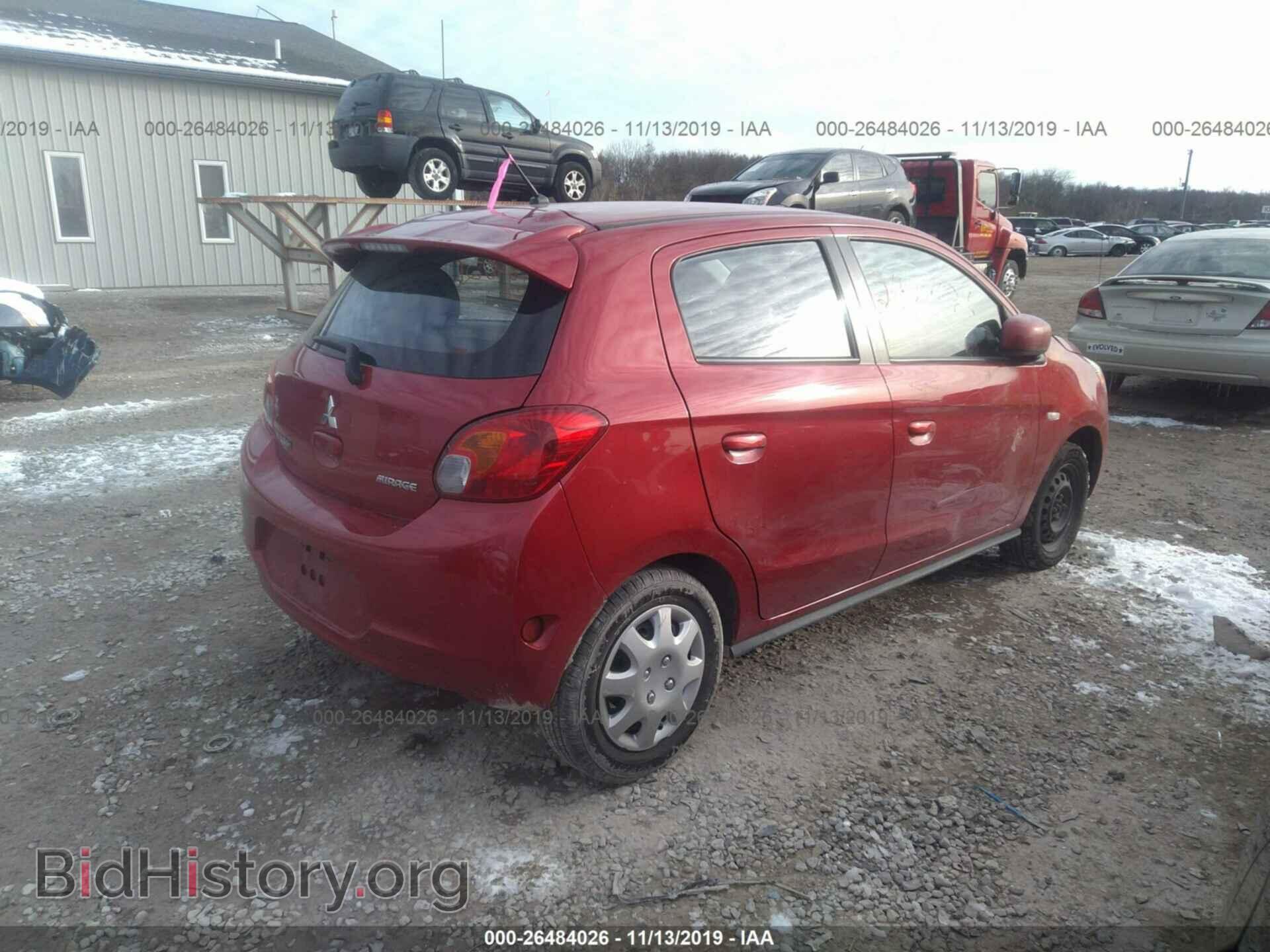 2015 MITSUBISHI MIRAGE - VIN: ML32A3HJ2FH003967 - Фото 4