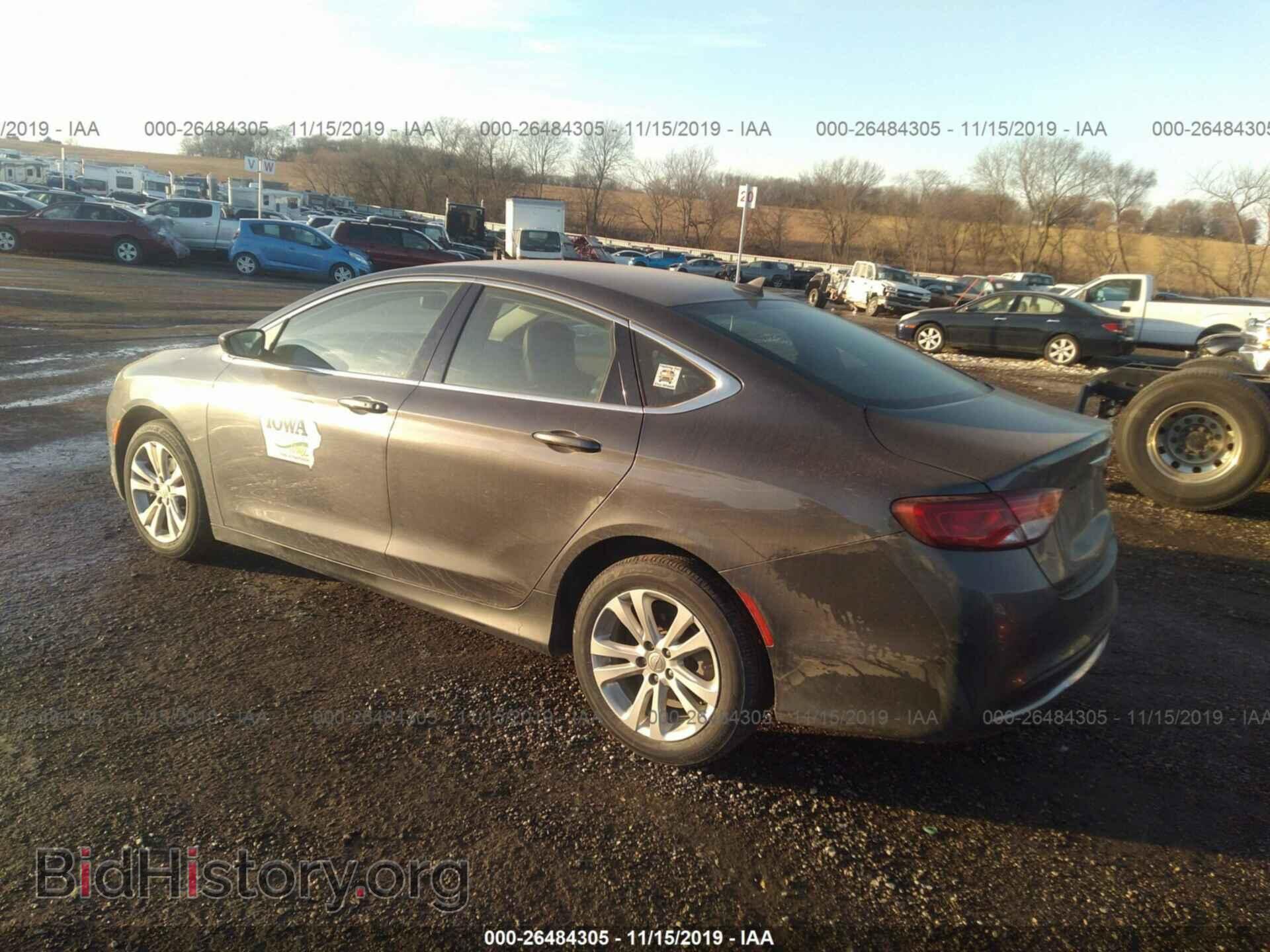 2016 CHRYSLER 200 - VIN: 1C3CCCAB7GN186952 - Фото 3
