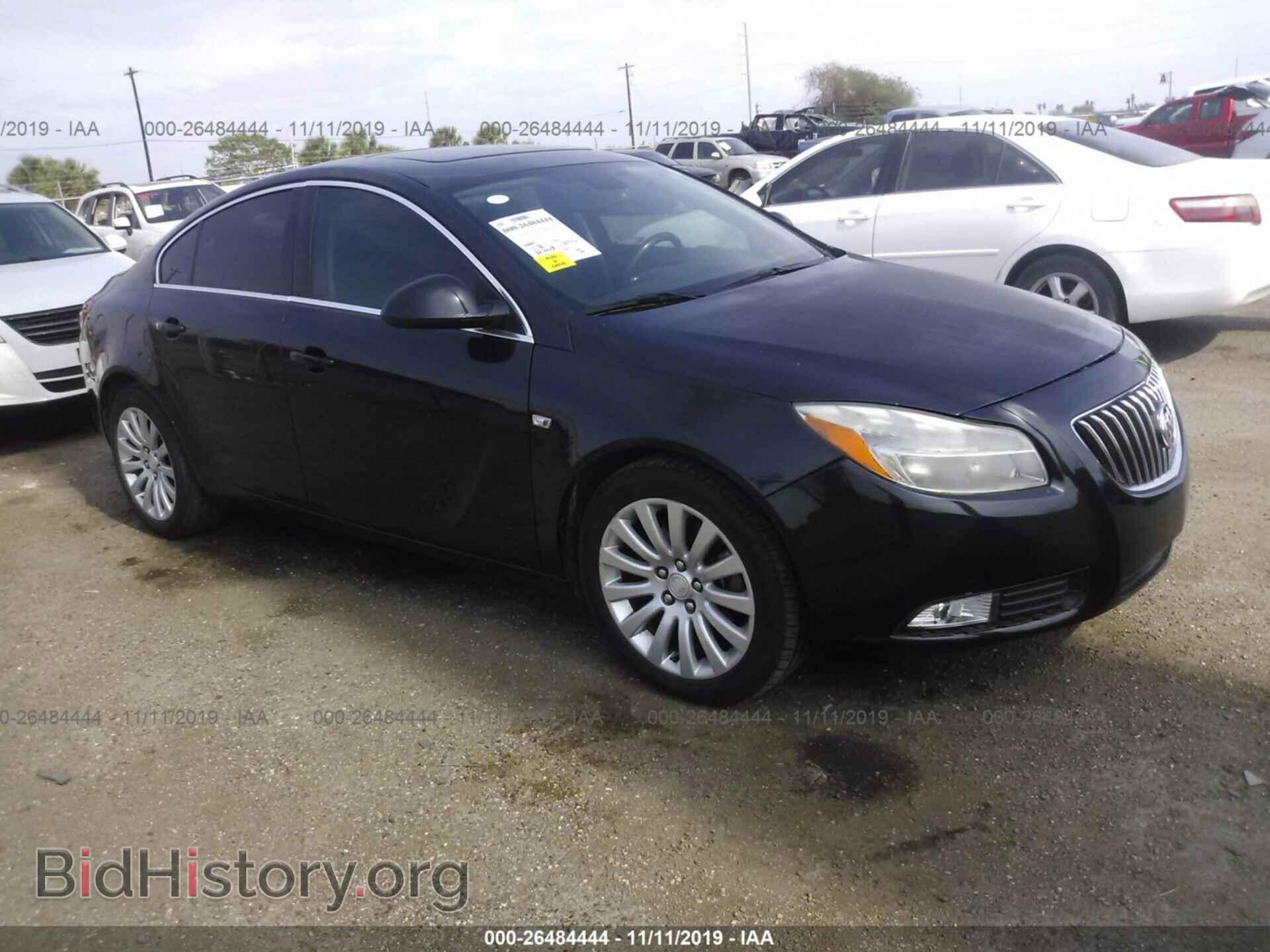 Фотография W04GW5EV8B1123180 - BUICK REGAL 2011